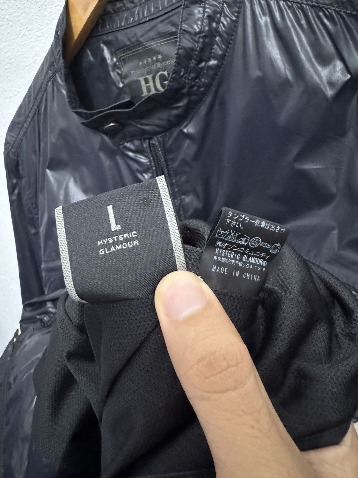 Hysteric Glamour × Japanese Brand Hysteric Glamour light windbreaker jacket Size US L / EU 52-54 / 3 - 9 Thumbnail