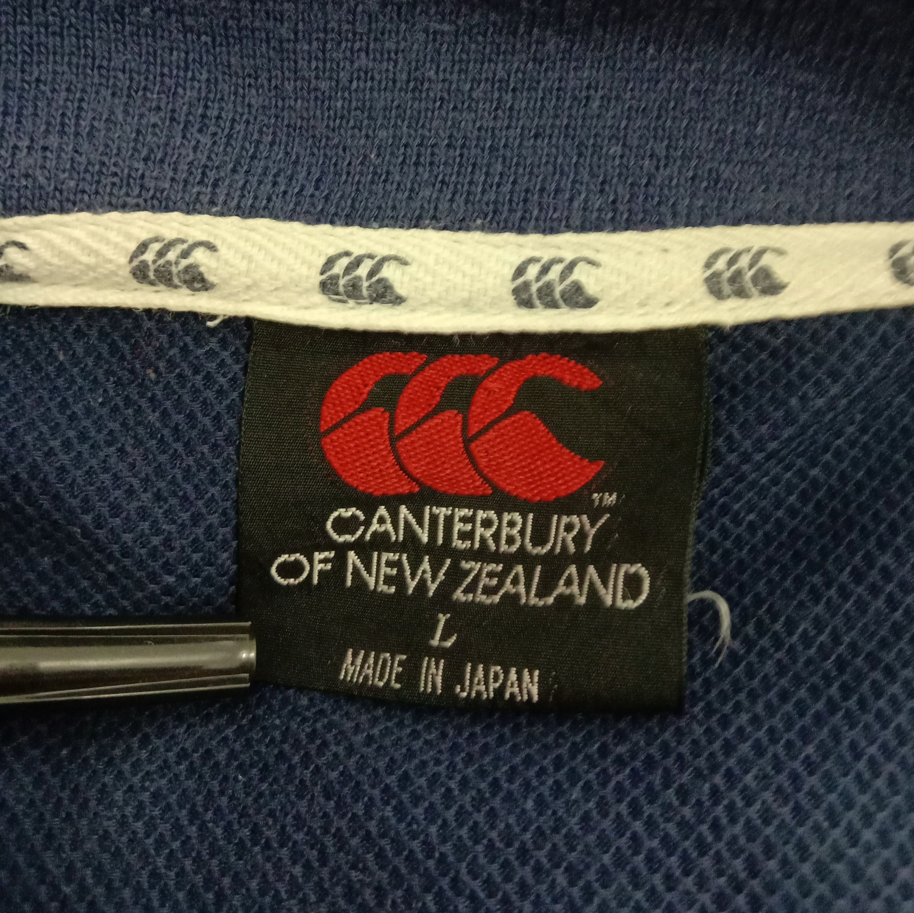 Canterbury of New Zealand Vintage Canterbury Made In Japan Polo Shirt Size US L / EU 52-54 / 3 - 8 Thumbnail