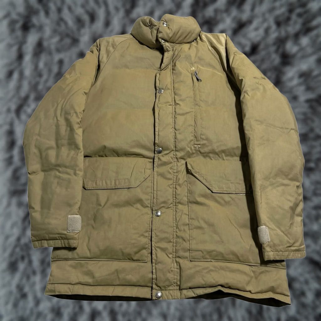 The North Face VINTAGE North Face Puffer Jacket Brown Sz M 70s Down Quilted Size US M / EU 48-50 / 2 - 1 Thumbnail