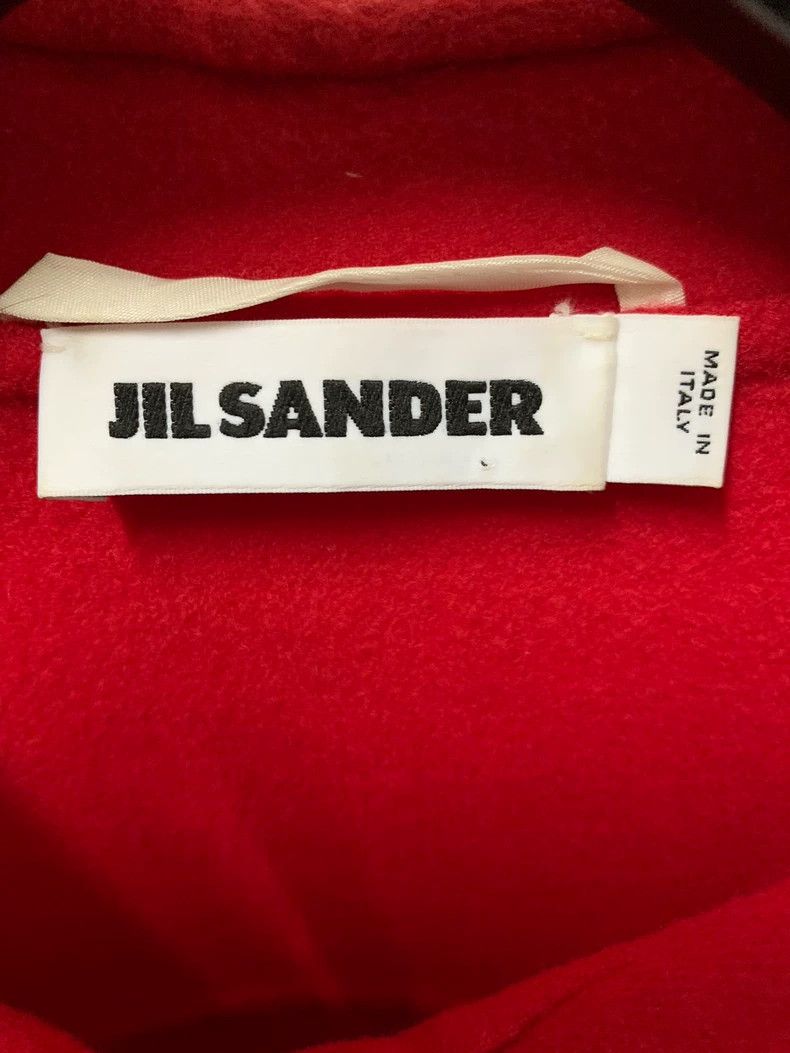 Jil Sander Jil Sander Scarlet Cashmere Jacket Size XS / US 0-2 / IT 36-38 - 3 Thumbnail