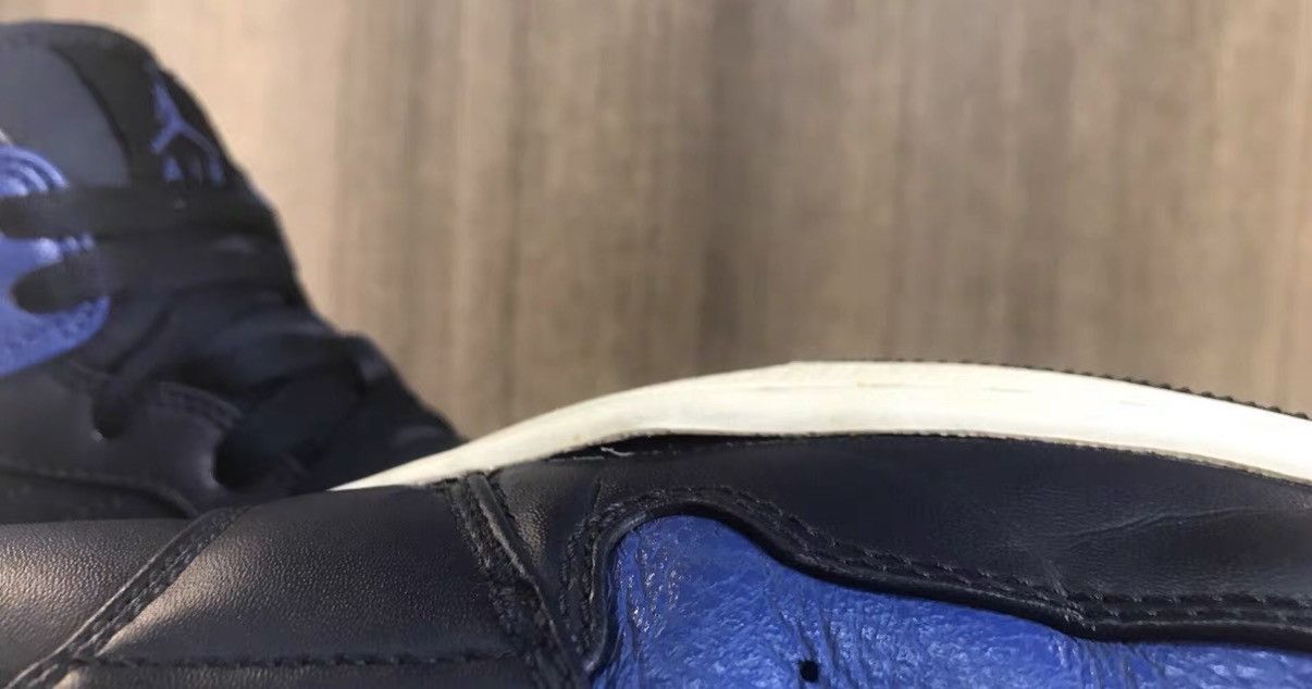 Nike Nike AJ1 Mid Black & Blue J16 Size US 8.5 / EU 41-42 - 8 Thumbnail