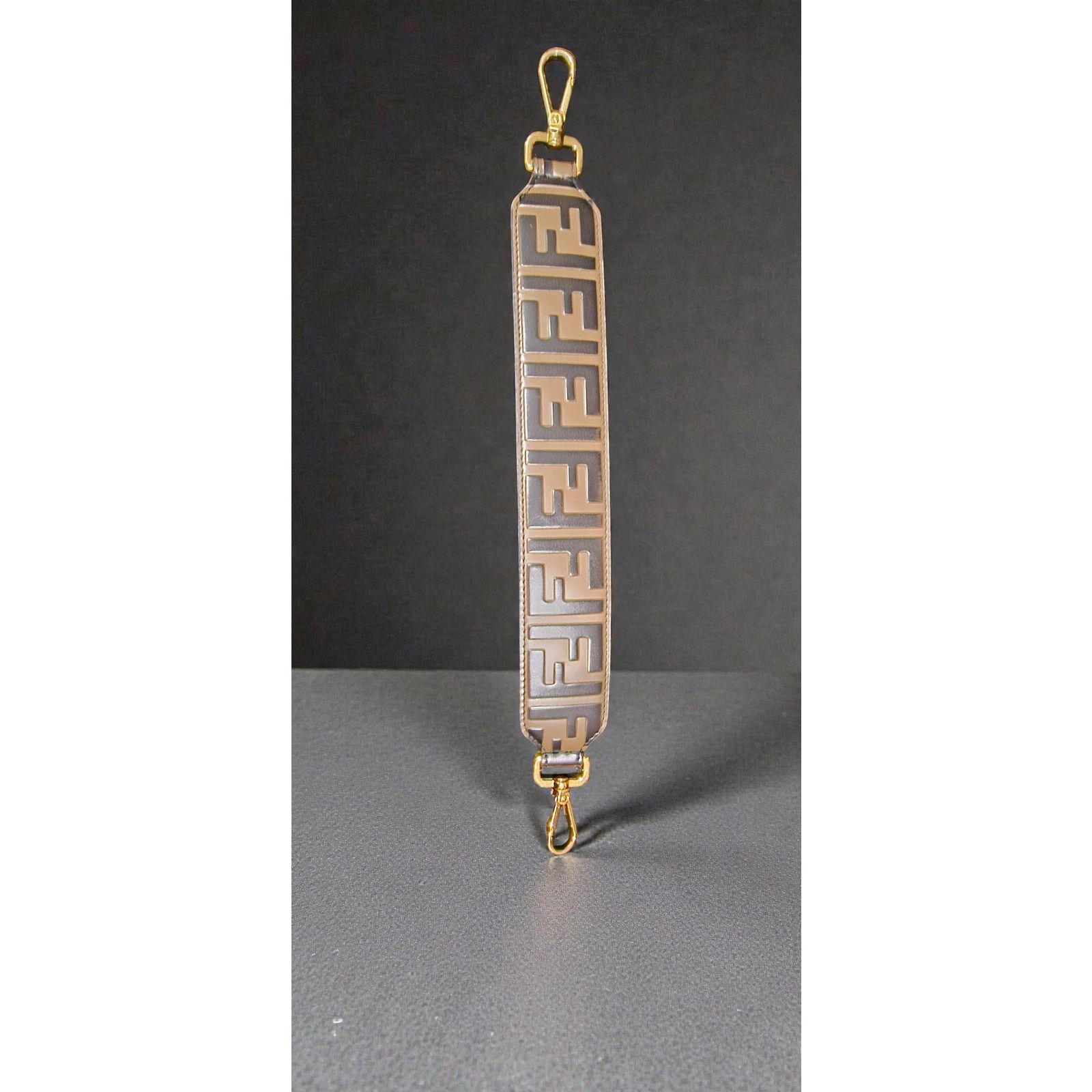 Fendi Fendi Mini Strap You Leather Shoulder Strap Size ONE SIZE - 1 Thumbnail
