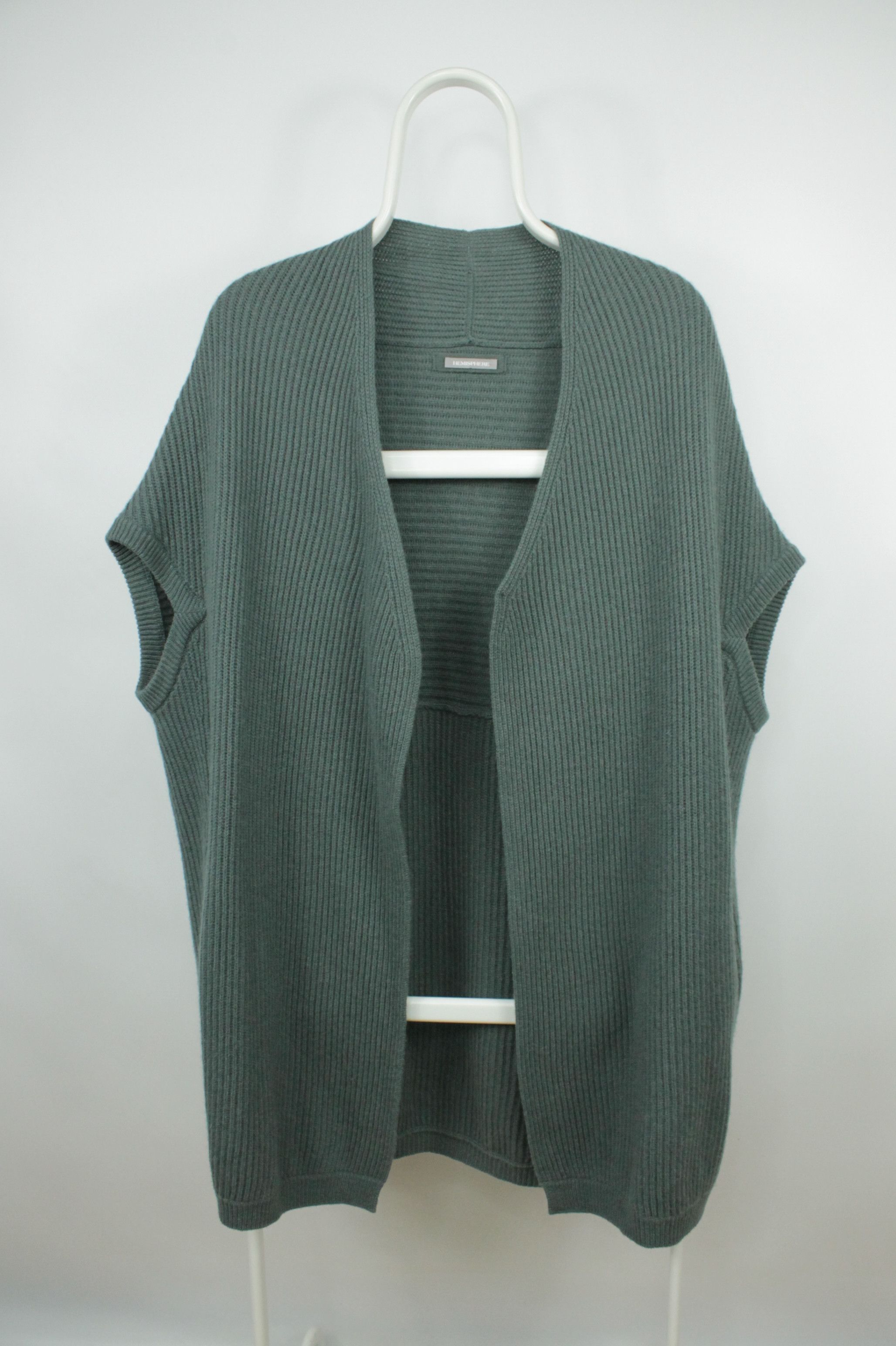 Other Hemisphere Cashmere/Wool Knit Cardigan Poncho Size L / US 10 / IT 46 - 1 Thumbnail