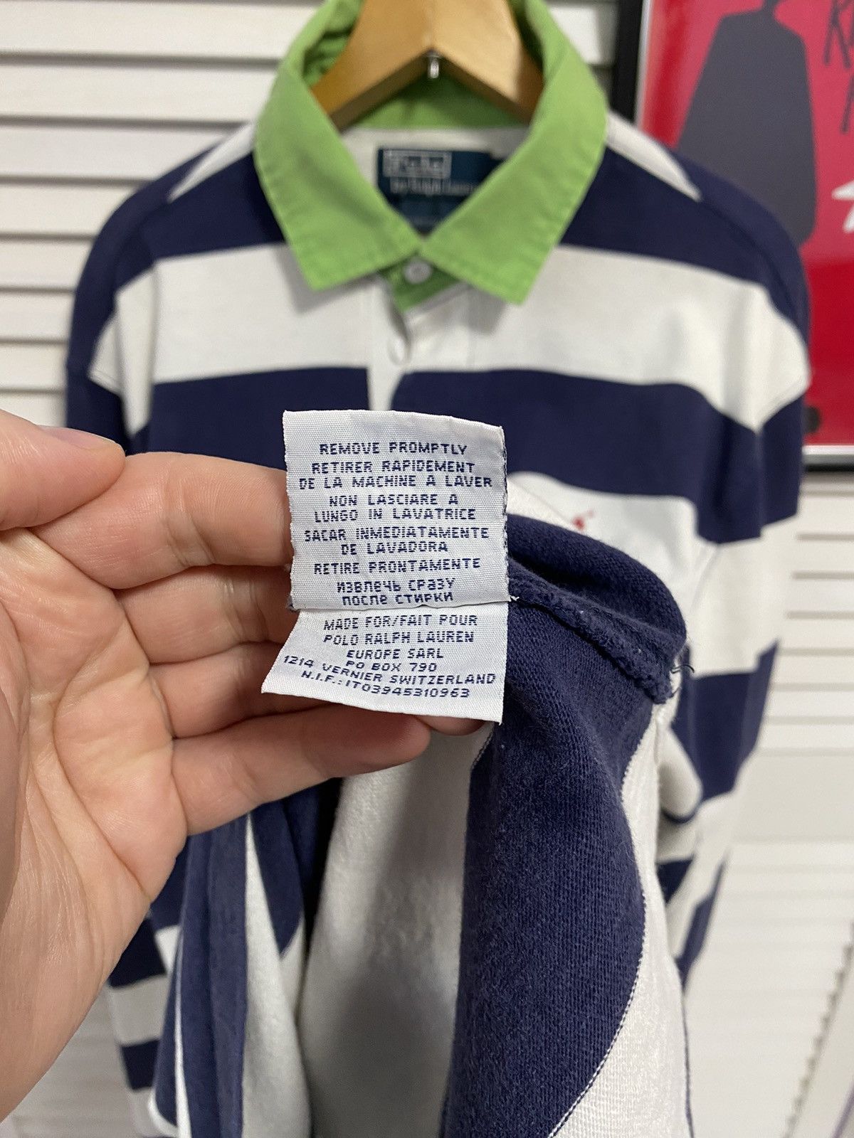 Polo Ralph Lauren × Ralph Lauren Vintage Shirt Long sleeve Polo Ralph Lauren Striped Zebra Size US M / EU 48-50 / 2 - 7 Thumbnail