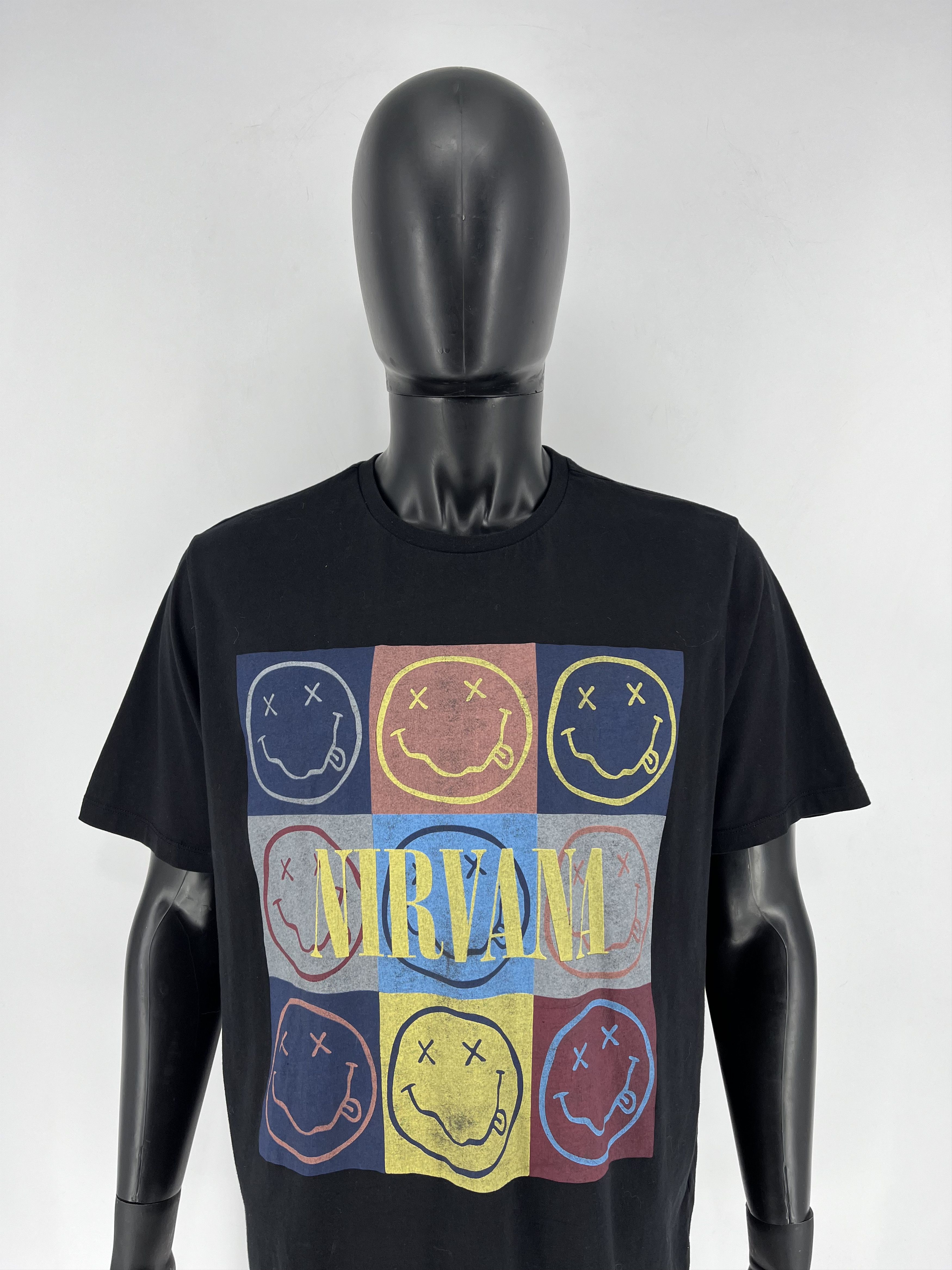 Band Tees × Vintage Nirvana Vintage Tee Men's Size L Black Short Sleeve Size US XXL / EU 58 / 5 - 1 Thumbnail