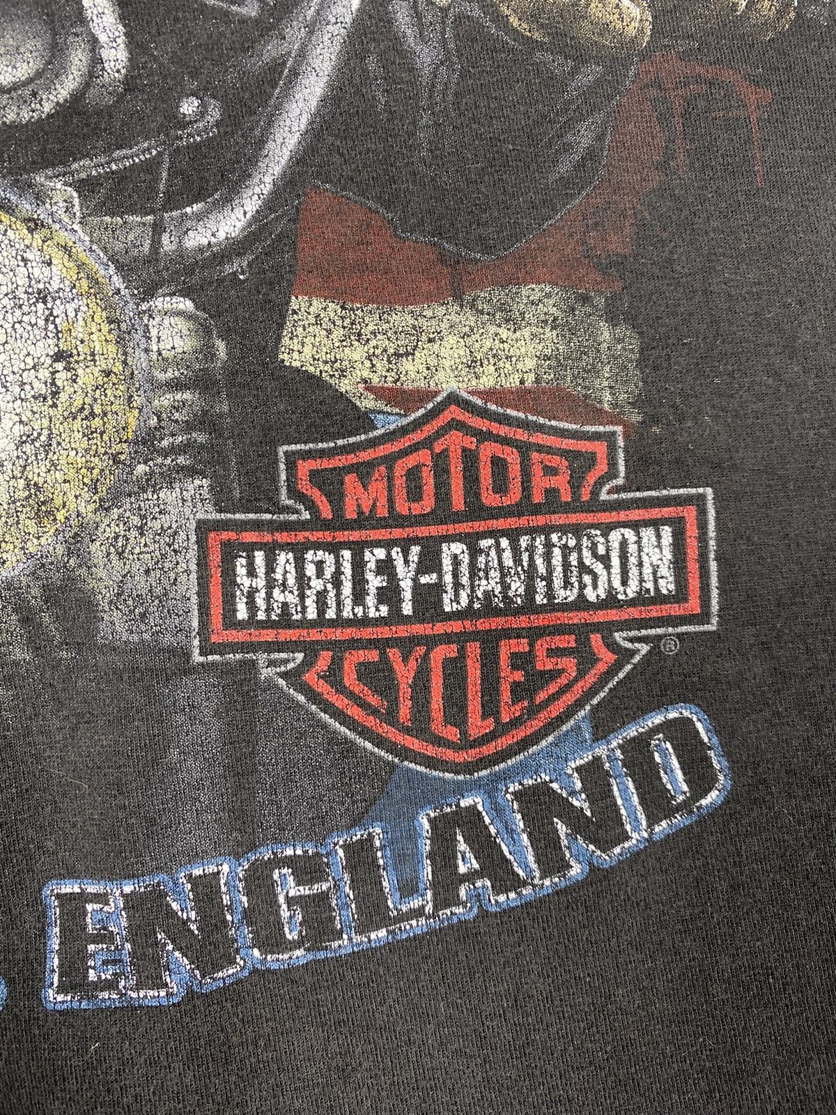 Harley Davidson × Vintage Vintage Harley Davidson 2010 Biker Tee T Shirt Size US XXL / EU 58 / 5 - 10 Thumbnail