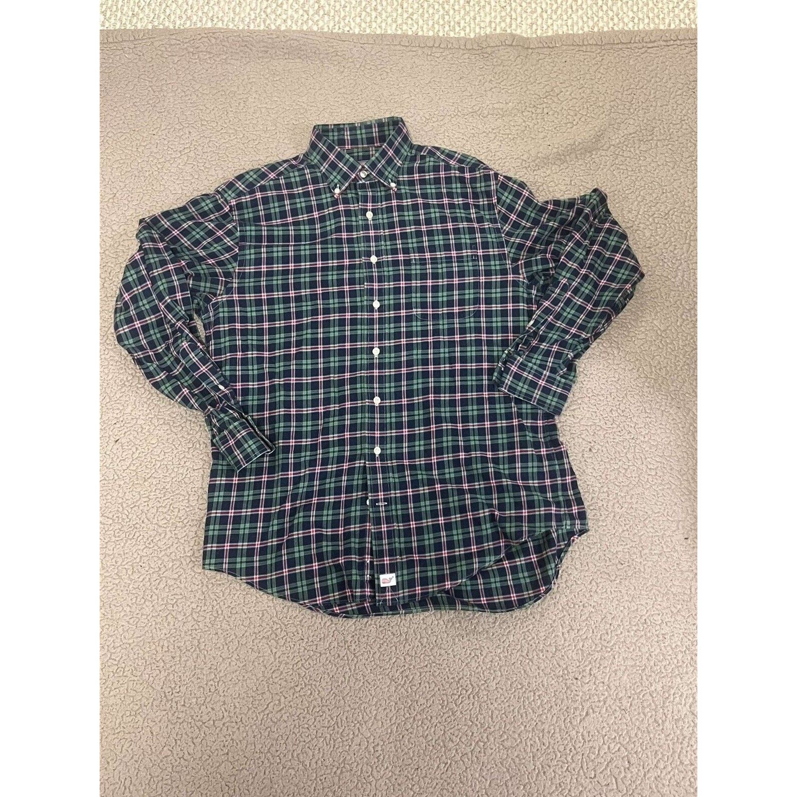 Vineyard Vines Vineyard Vines navy and red button up Size US M / EU 48-50 / 2 - 1 Thumbnail