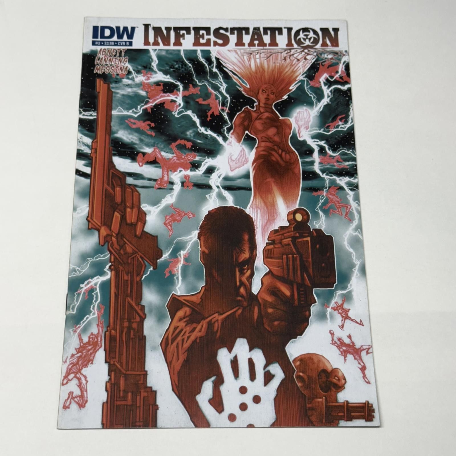 Designer IDW Infestation #2 Zombie Cover B Variant APR 2011 NM+ Size ONE SIZE - 1 Thumbnail
