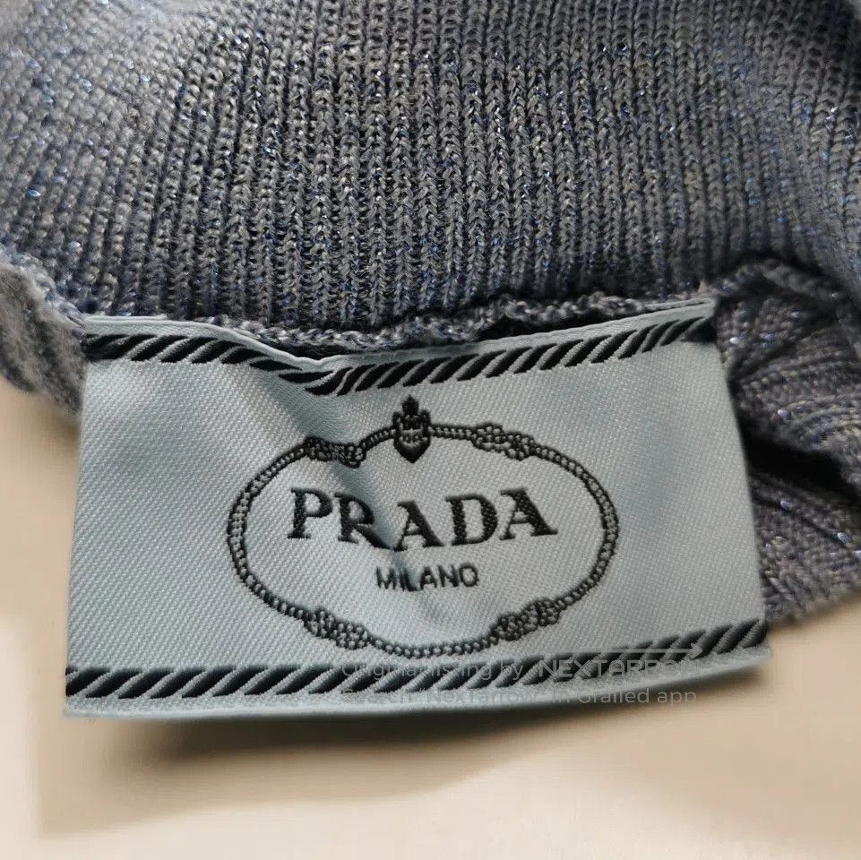 Prada Prada Plain Turtleneck Ribbed Knit Sweater . Size M / US 6-8 / IT 42-44 - 5 Thumbnail