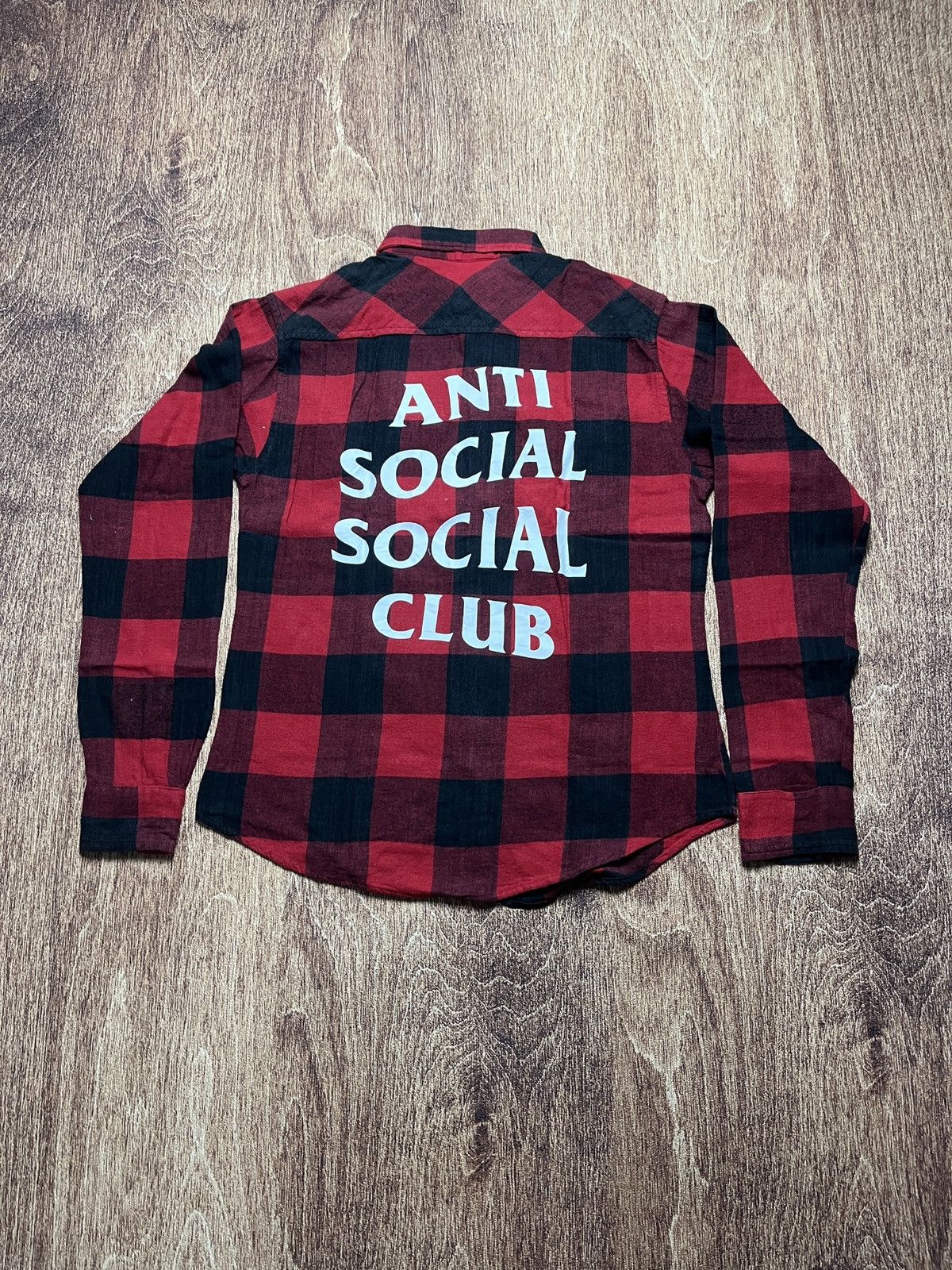 Anti Social Social Club Anti social social club flannel shirt Size US M / EU 48-50 / 2 - 1 Thumbnail