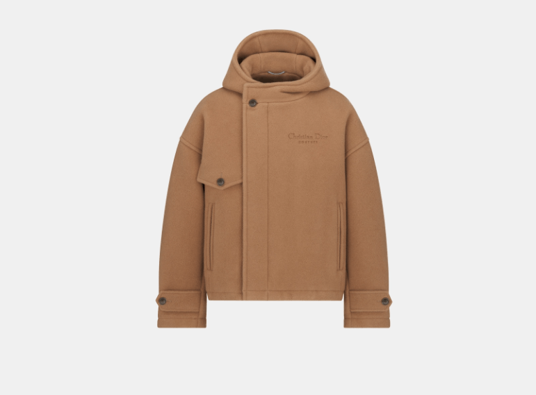 Dior o1w1db10525 443C42 Couture Hooded Jacket in Brown Size US L / EU 52-54 / 3 - 1 Thumbnail