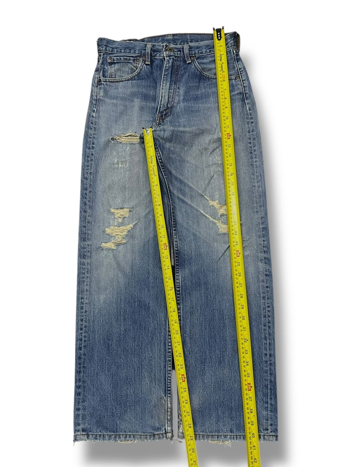 Levi's Baggy Vintage 90s Levi’s 503 Japan - Faded Wash, Distressed Size US 29 - 16 Thumbnail