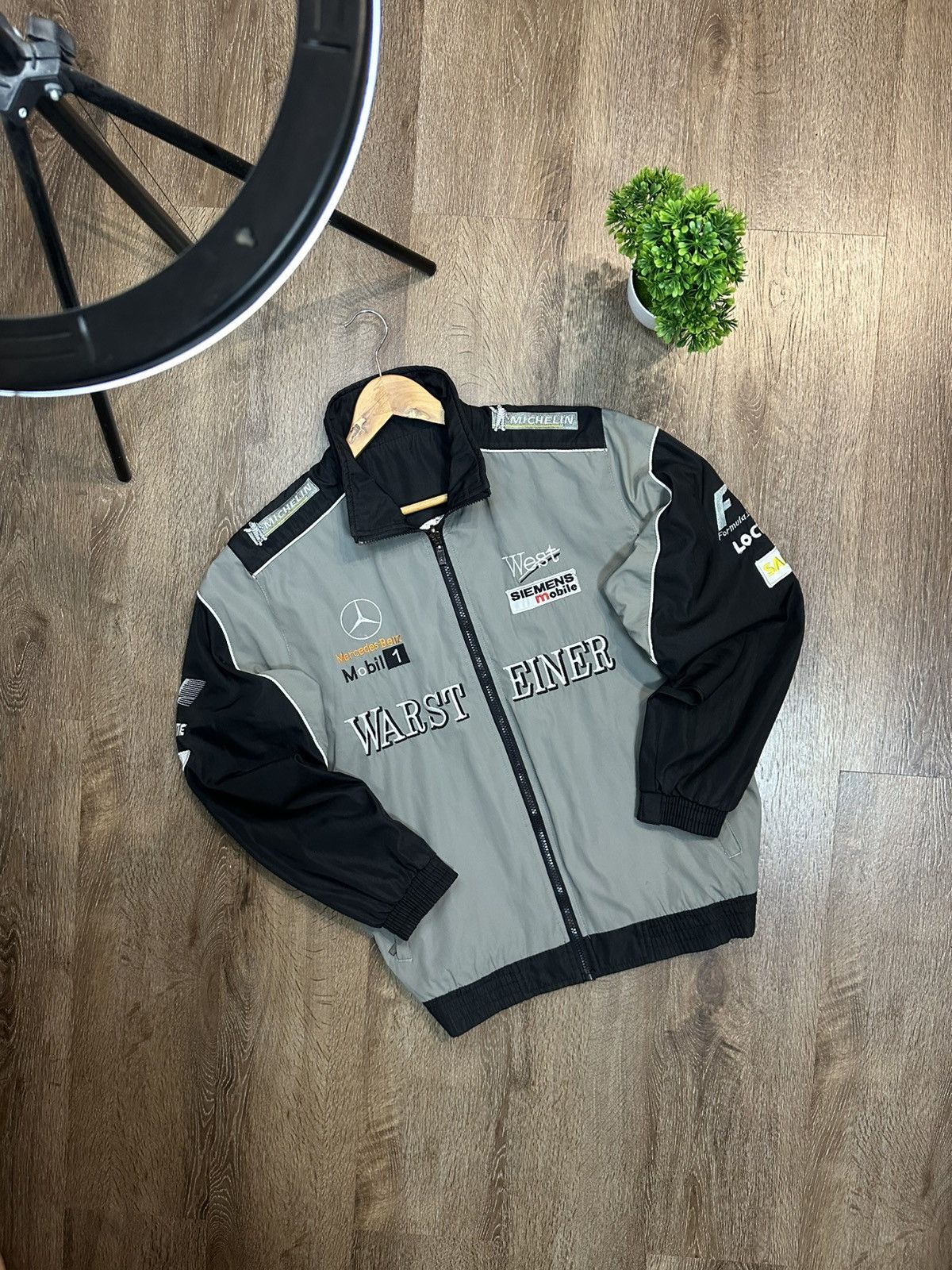 Mercedes McLaren F1 Vintage Jacket Racing