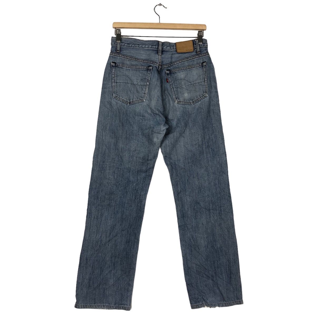 Japanese Brand 🔥90’s Distressed Denim Jeans Gold Rush Japan Made Size US 30 / EU 46 - 7 Thumbnail