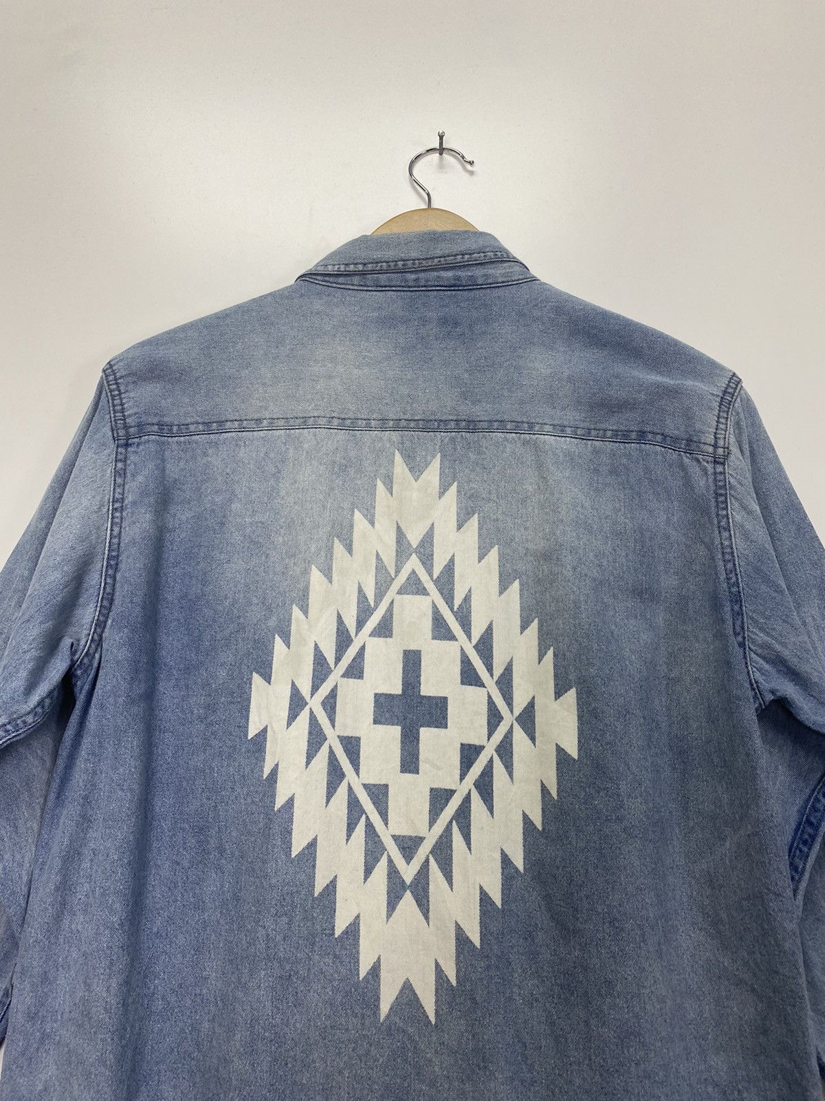 Native × Vintage Vintage E.L Native Logo Denim Jacket Size US M / EU 48-50 / 2 - 13 Thumbnail
