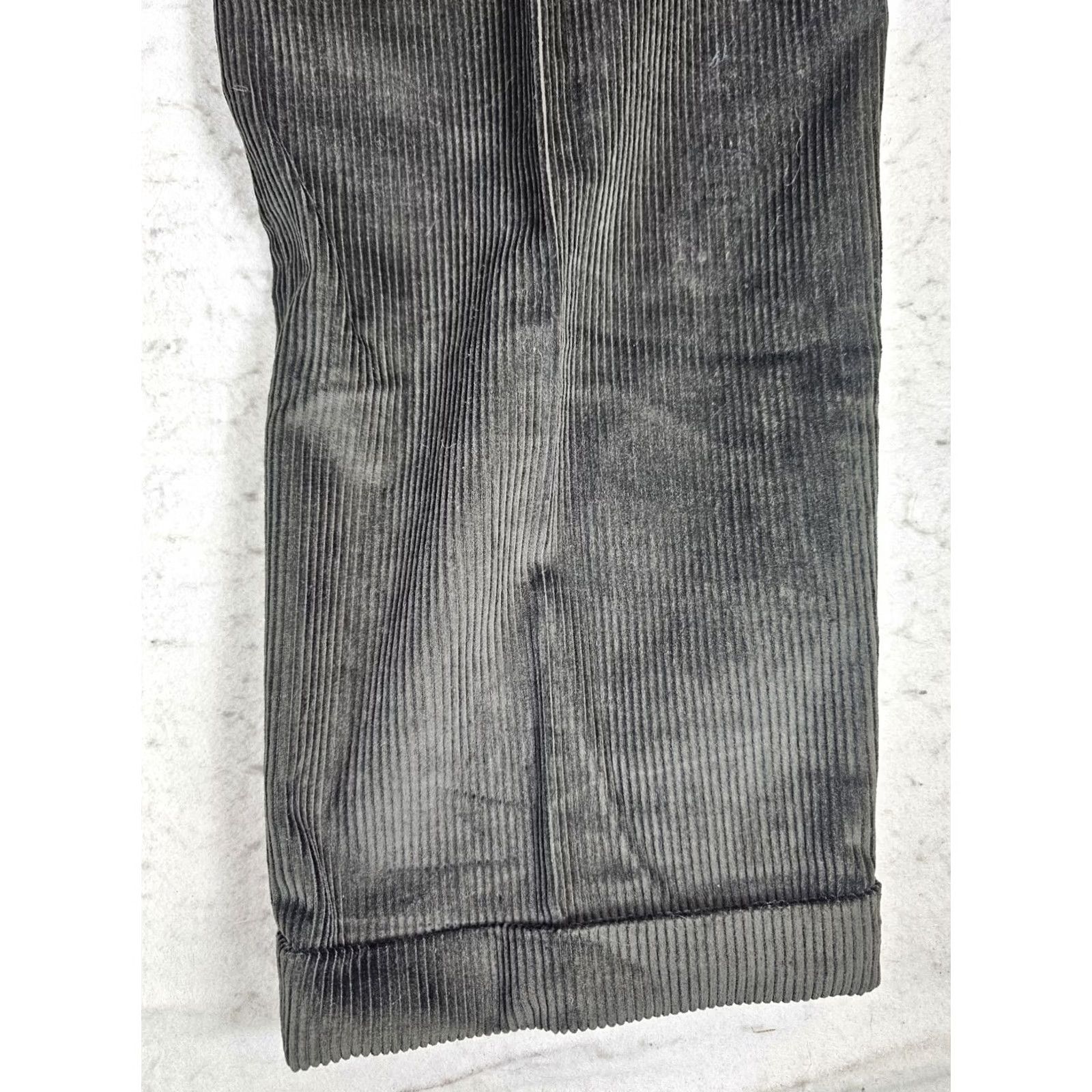 Eddie Bauer VINTAGE Eddie Bauer Corduroy Pants Mens 40x32 Pleated Cuffed Y2K Olive 90s Size US 40 / EU 56 - 7 Thumbnail