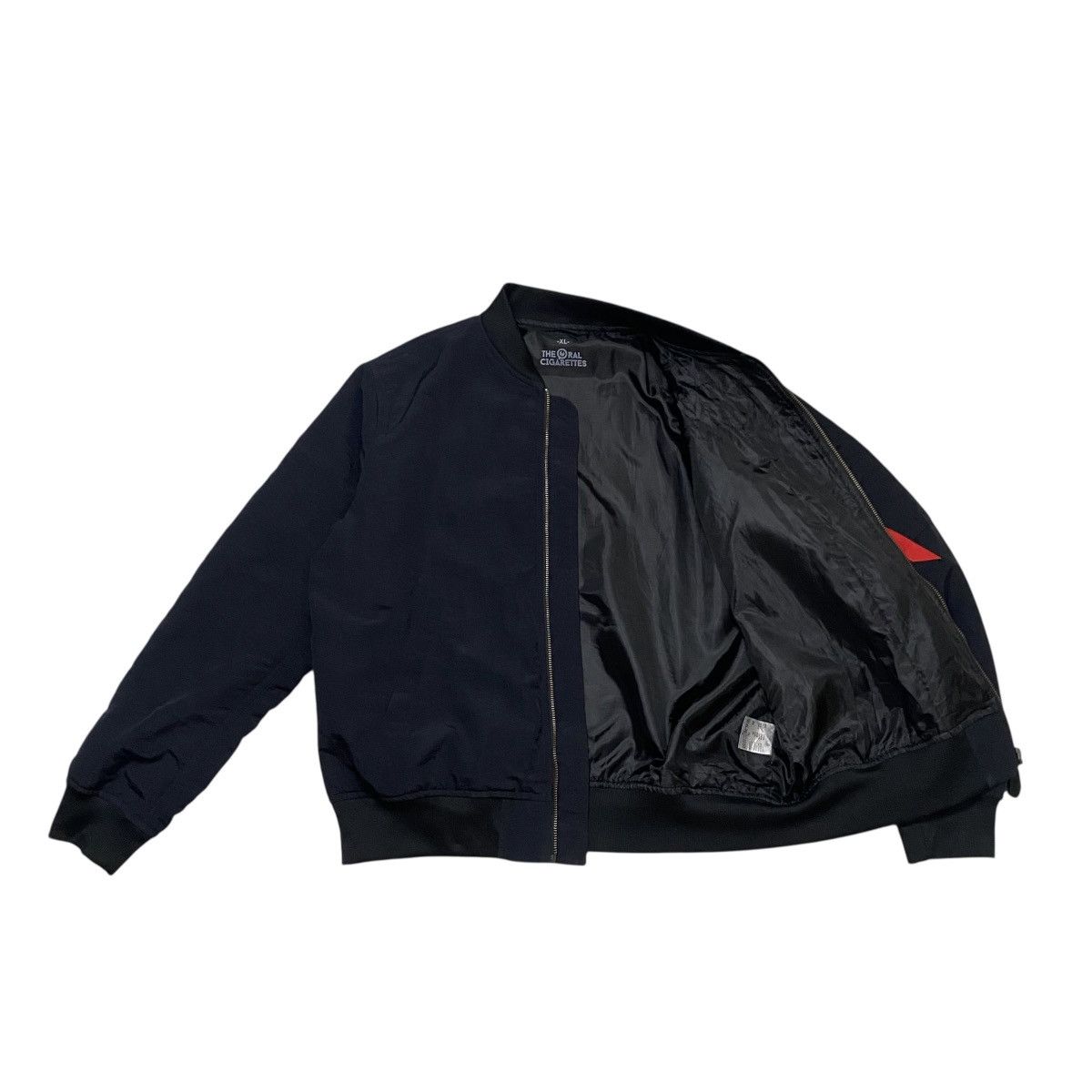 Japanese Brand THE ORAL CIGARETTES MA-1 Jacket Black Japan Rock Banc Size US L / EU 52-54 / 3 - 4 Thumbnail