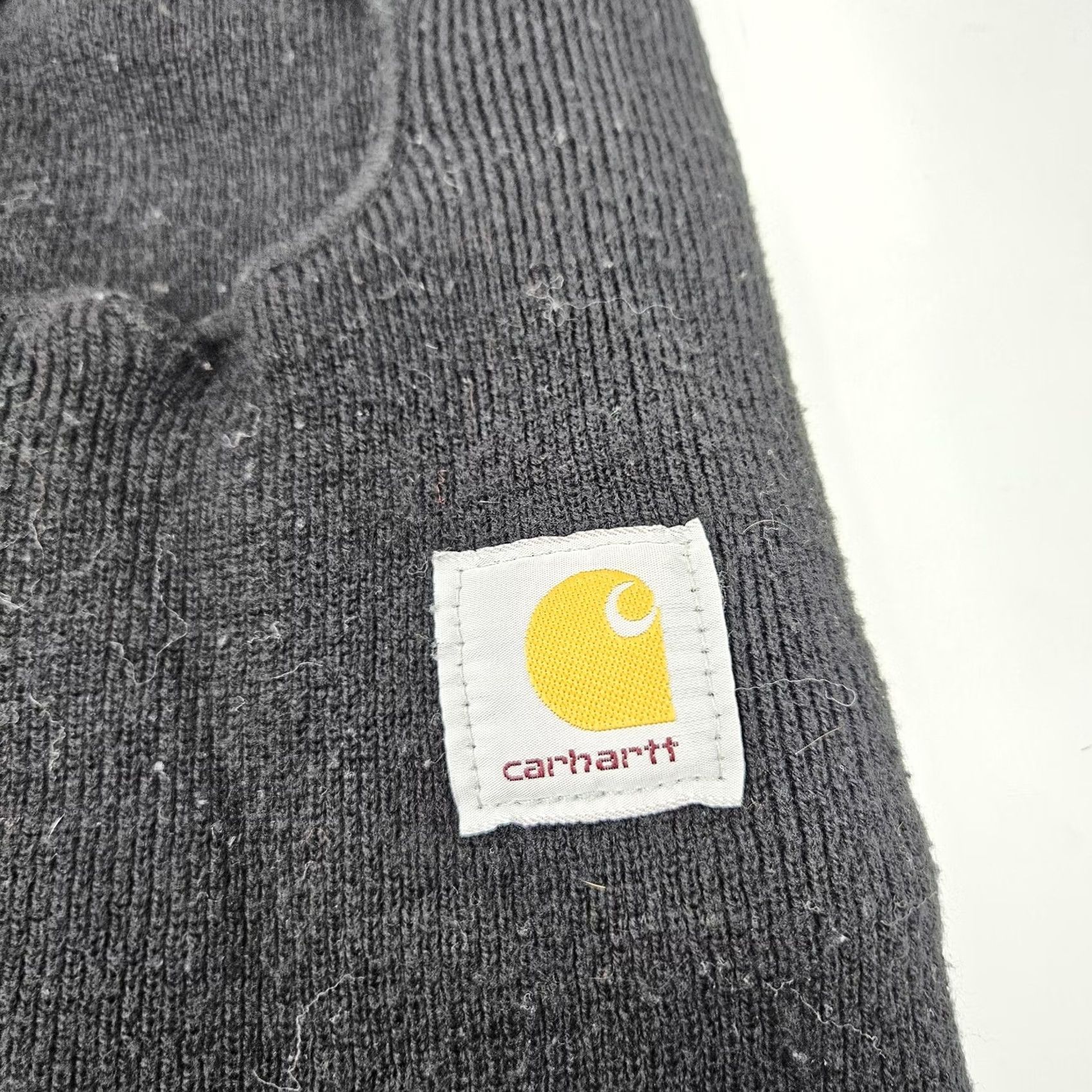 Carhartt Carhartt Balaclava Hat Knit One Size Black Mens Thermal Workwear Winter USA Size ONE SIZE - 2 Thumbnail