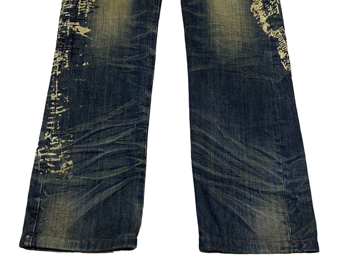 If Six Was Nine Rare Design Vintage Japanese Brand Cotton Farm Jeans 1990s Size US 32 / EU 48 - 5 Thumbnail