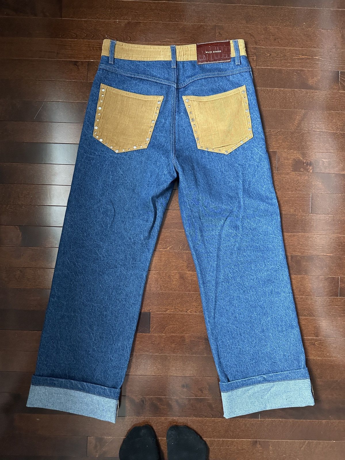 Wales Bonner Wales Bonner Cymbal Straight-Leg Jeans Size US 28 / EU 44 - 2 Thumbnail