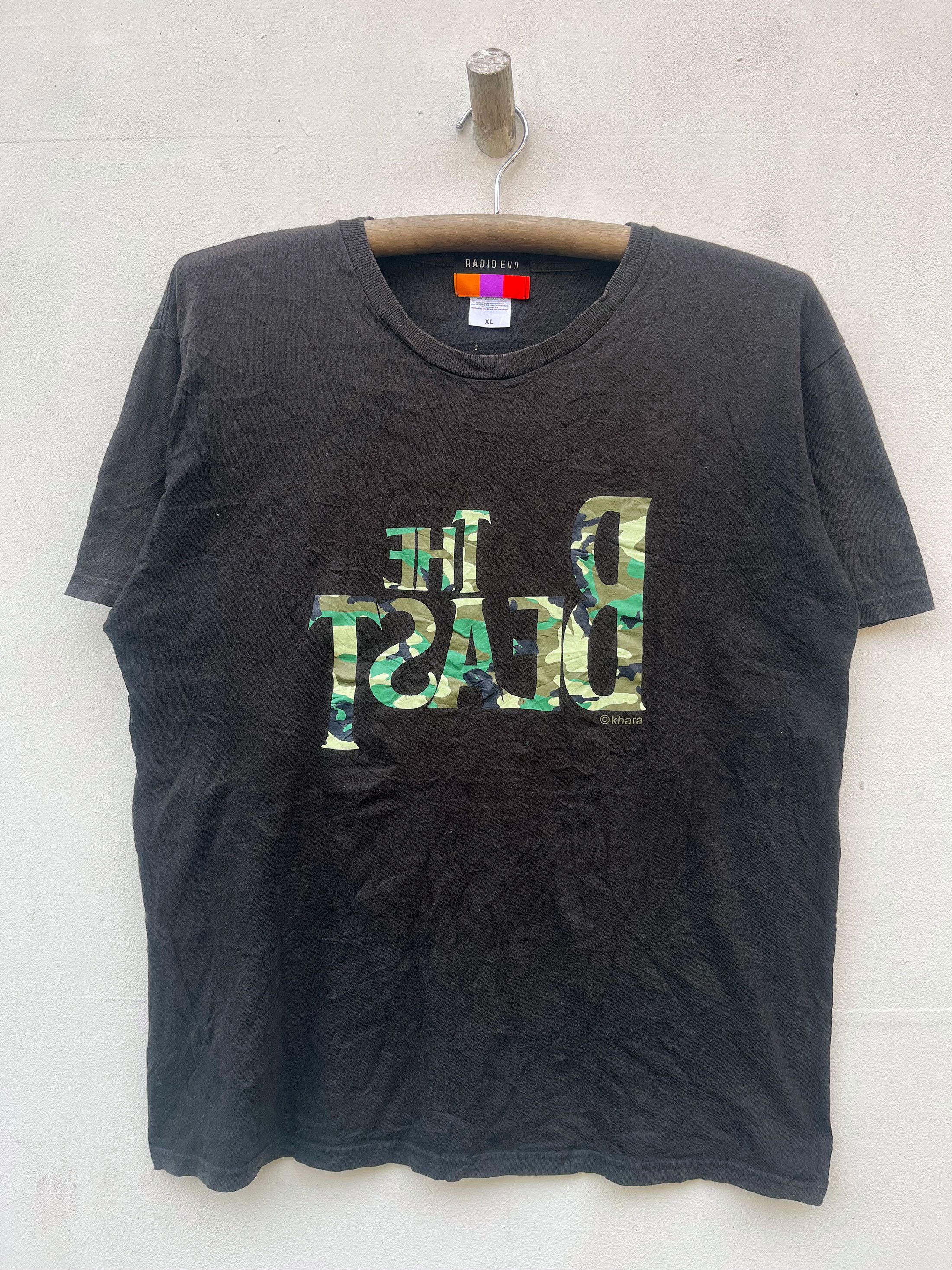 Anime The Beast Camouflage Vintage Japan Anima Evangelion Size US XL / EU 56 / 4 - 1 Thumbnail