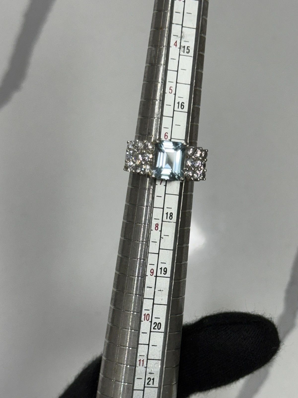 Jewelry Fessenden & Co. silver ring with aquamarine & topaz gems Size ONE SIZE - 9 Thumbnail