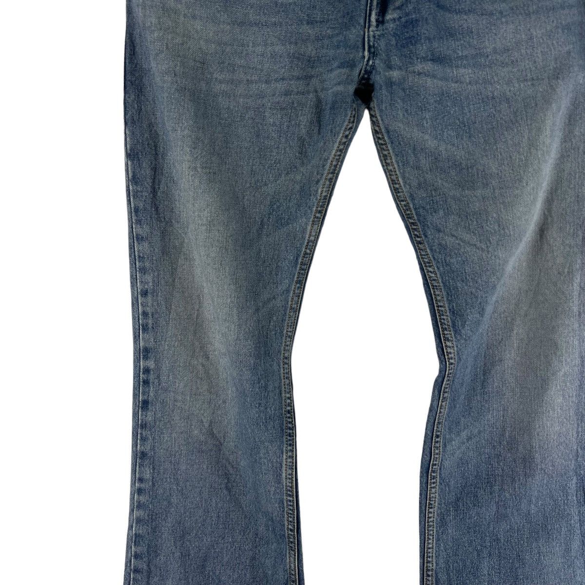 Diesel FLARE BOW CUT DESIGN DENIM JEANS DISTRESSED DIESEL INDUSTRY Size US 36 / EU 52 - 3 Thumbnail