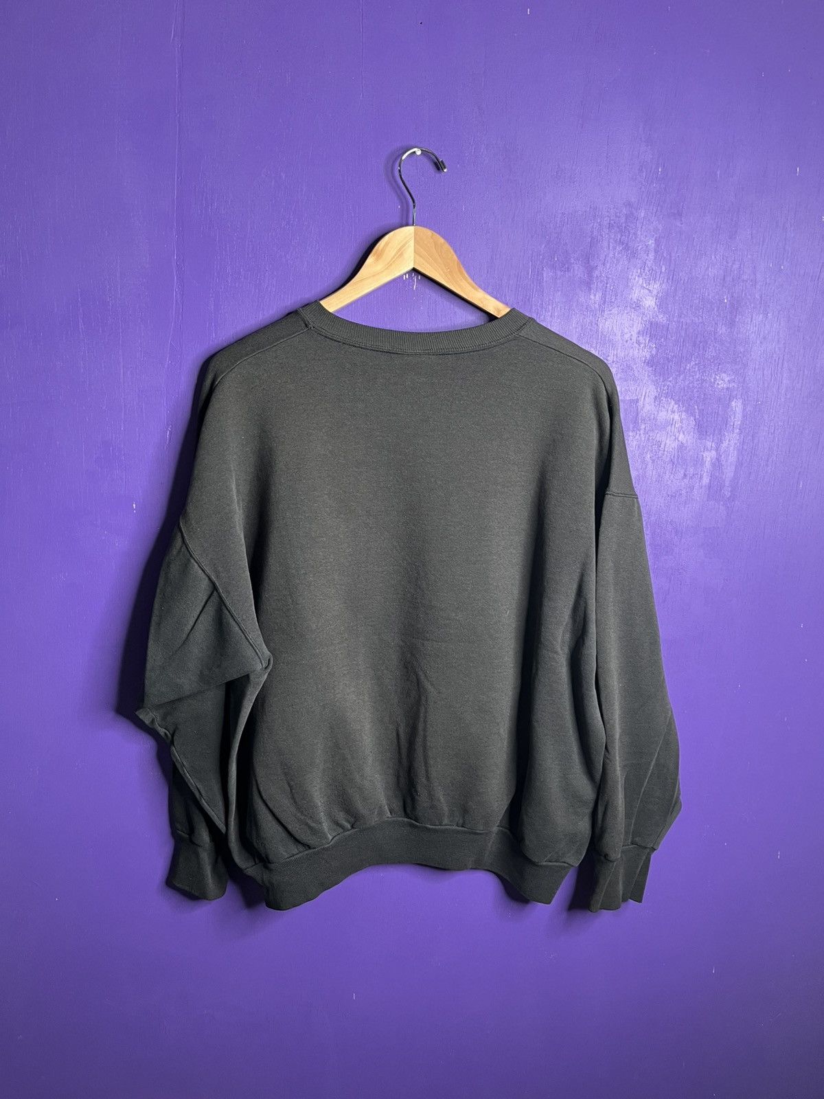 Nike × Vintage Vintage 90s Nike air double logo crewneck Size US XL / EU 56 / 4 - 2 Thumbnail