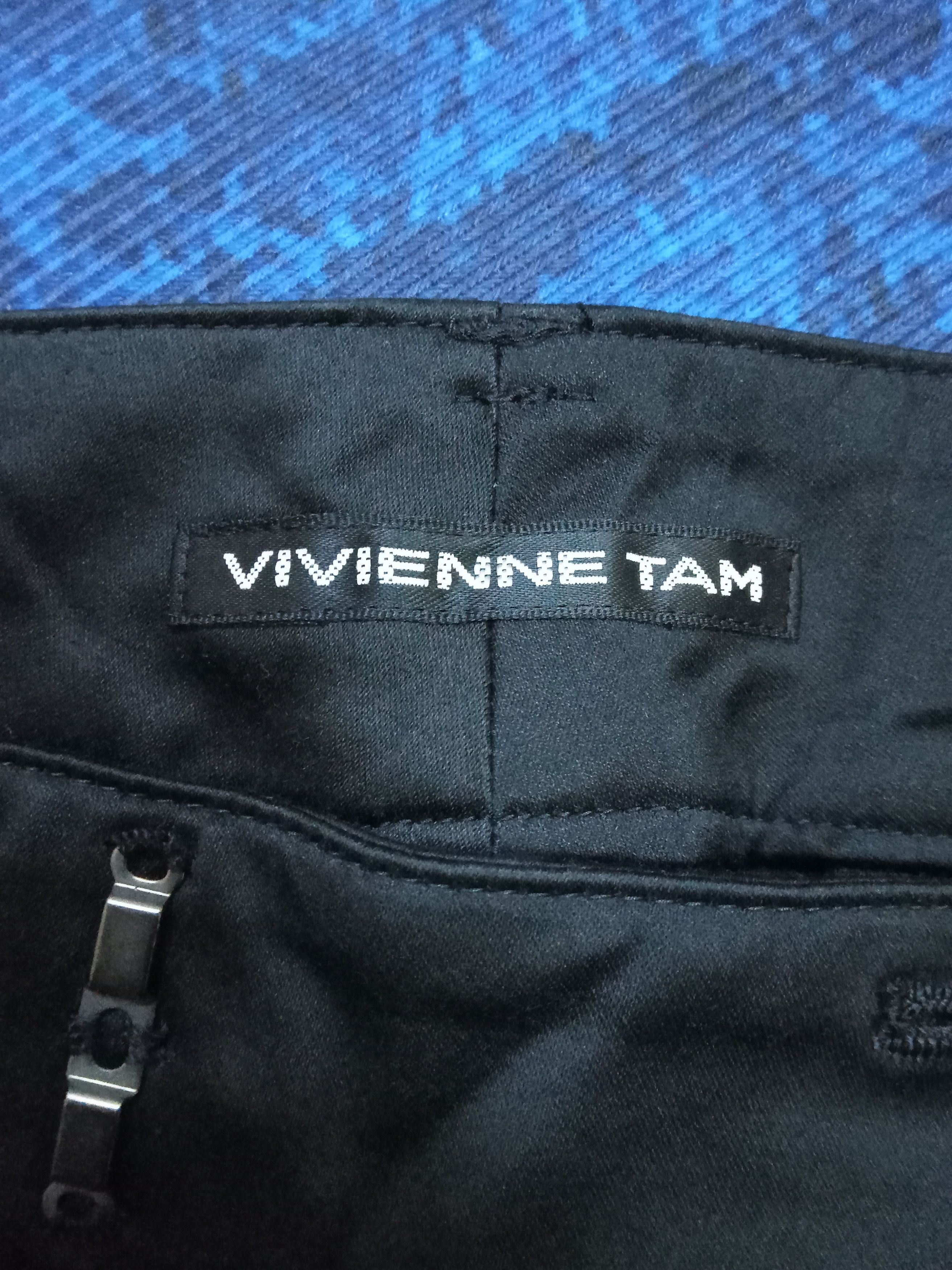 Vivienne Tam Vivienne Tam Black Pants Size 30" / US 8 / IT 44 - 3 Thumbnail