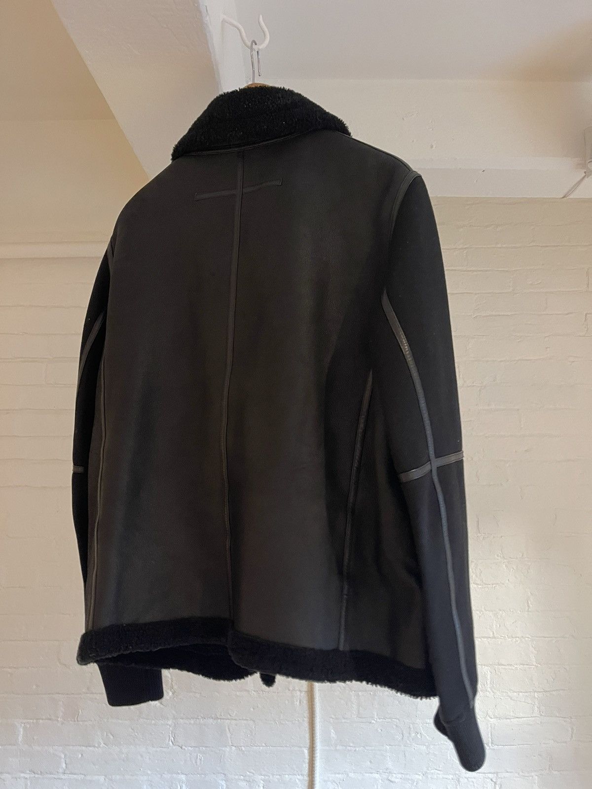 Givenchy Givenchy Shearling Neoprene Jacket Size US L / EU 52-54 / 3 - 1 Thumbnail