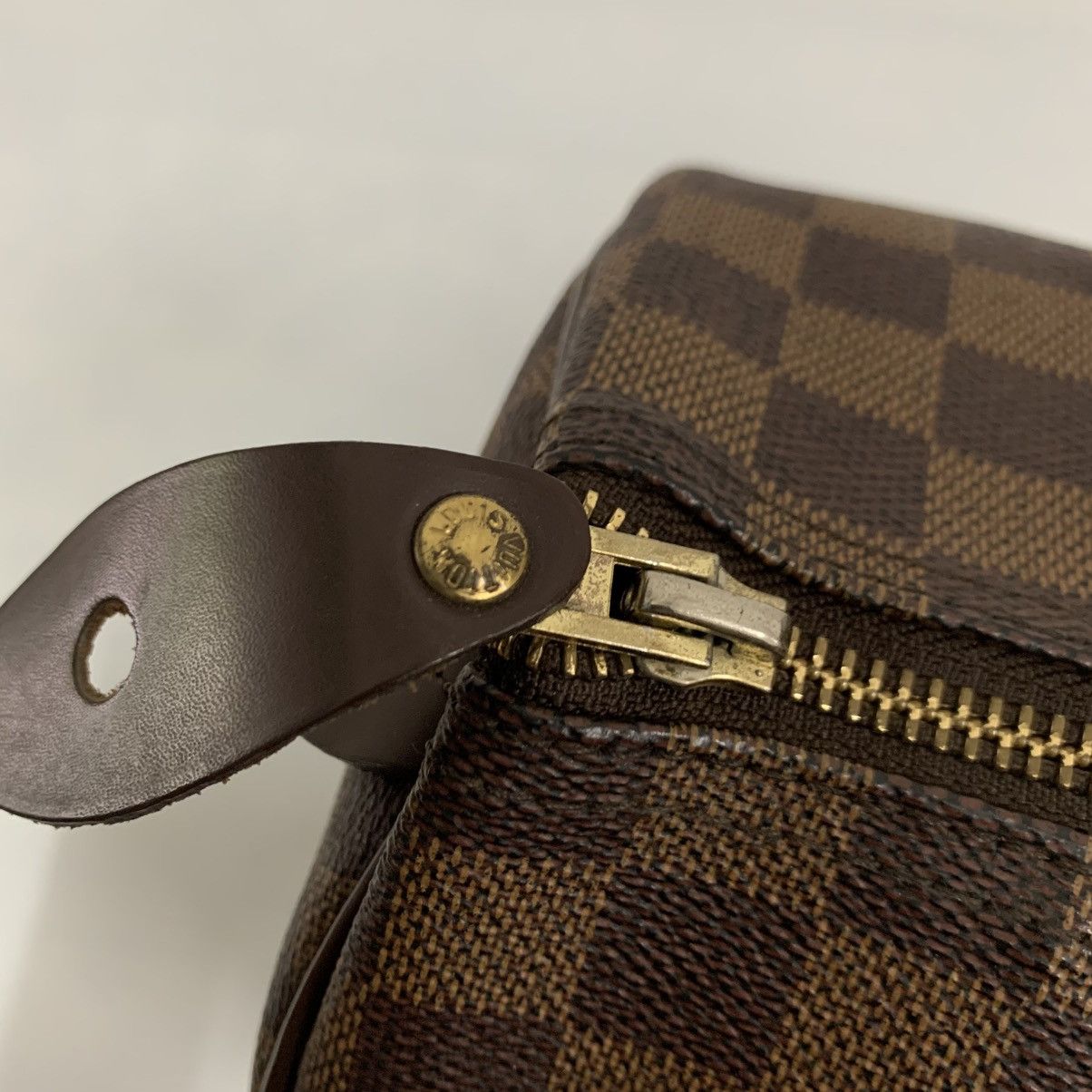Louis Vuitton Authentic Louis Vuitton Speedy 30 Damier Ebene Size ONE SIZE - 8 Thumbnail