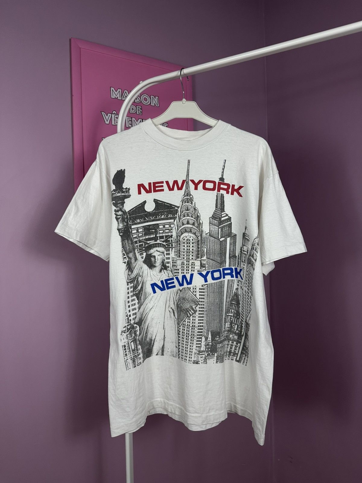 Other New York Vintage T Shirt Tee Single Stitch Statue of Liberty Size US M / EU 48-50 / 2 - 1 Thumbnail