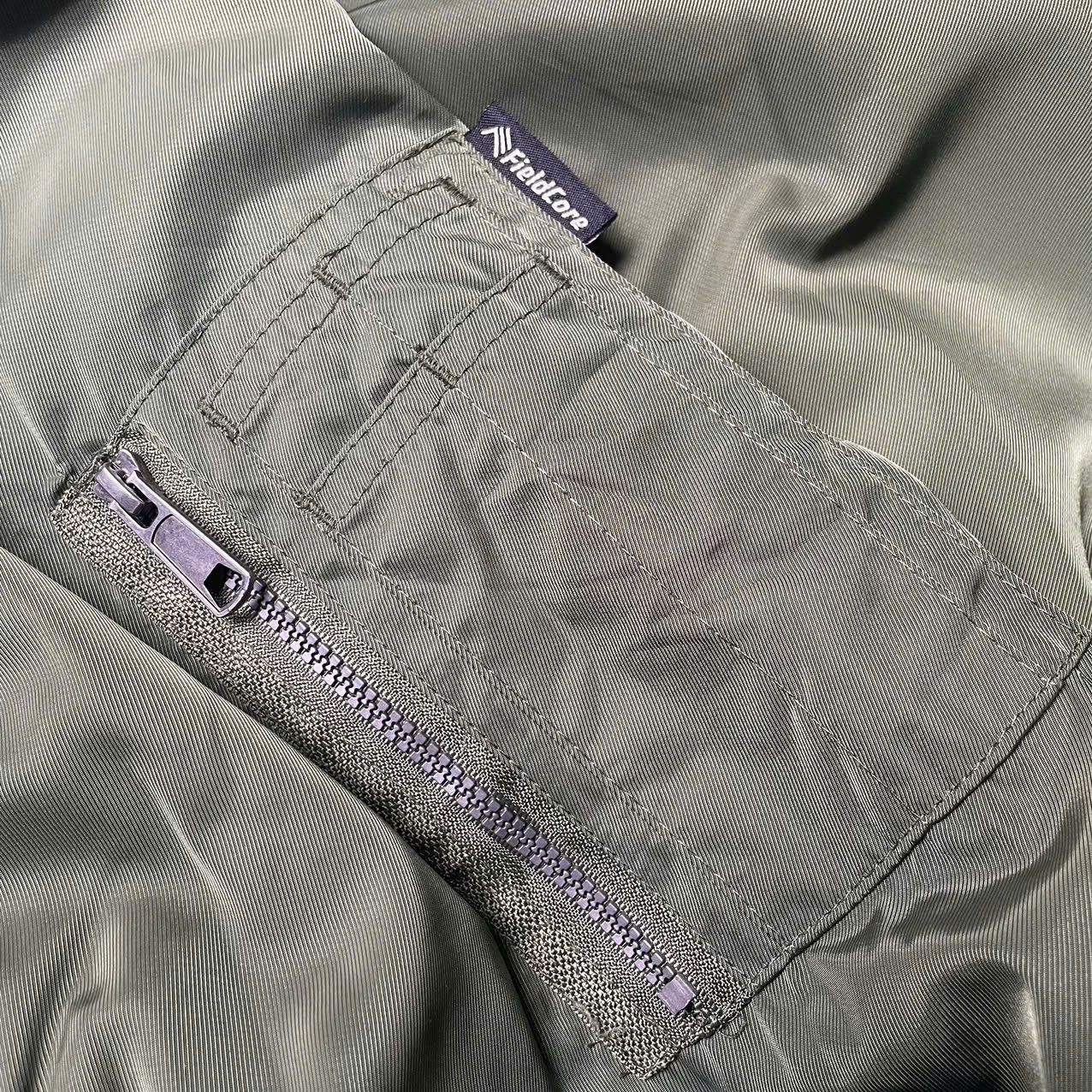 Japanese Brand Fieldcore bomber jacket - moss green Size US M / EU 48-50 / 2 - 7 Thumbnail