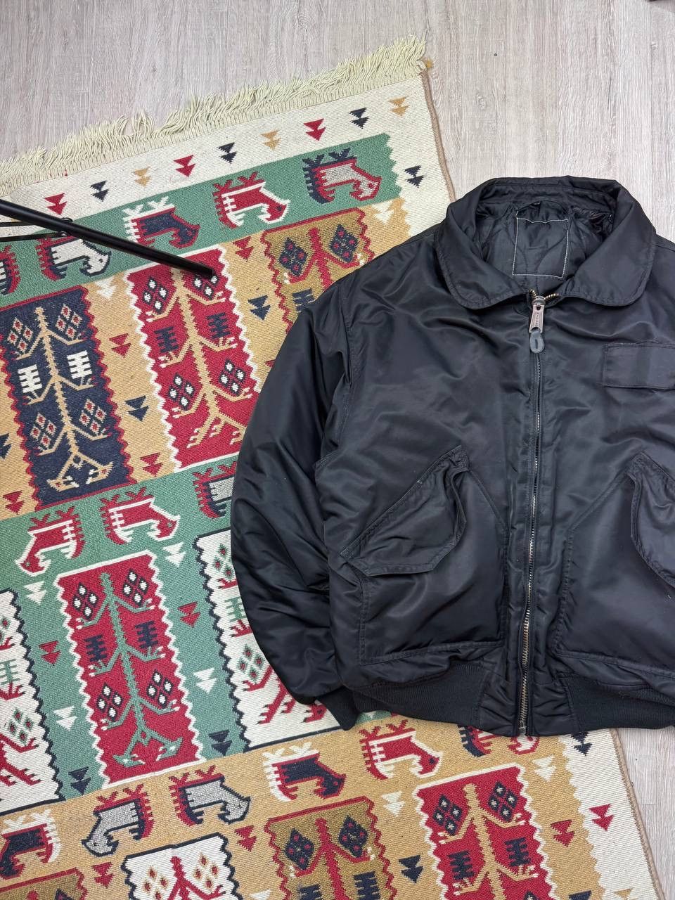 Japanese Brand × Vintage Vintage Miltec Ma-1 Bomber Jacket Size US L / EU 52-54 / 3 - 2 Thumbnail