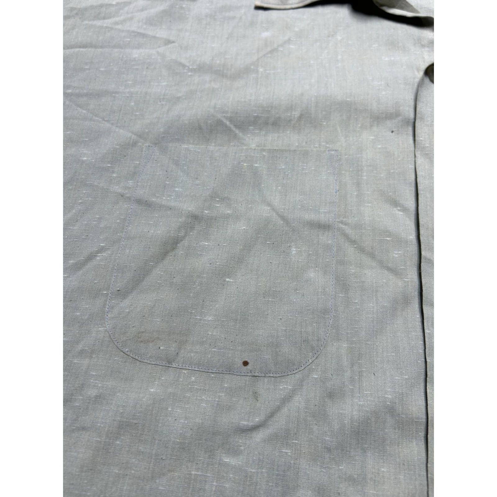 Vintage VINTAGE Rare 60s Shirt Button-Up Short Sleeve Rockabilly 3XL Gray Collared Size US XXL / EU 58 / 5 - 5 Thumbnail