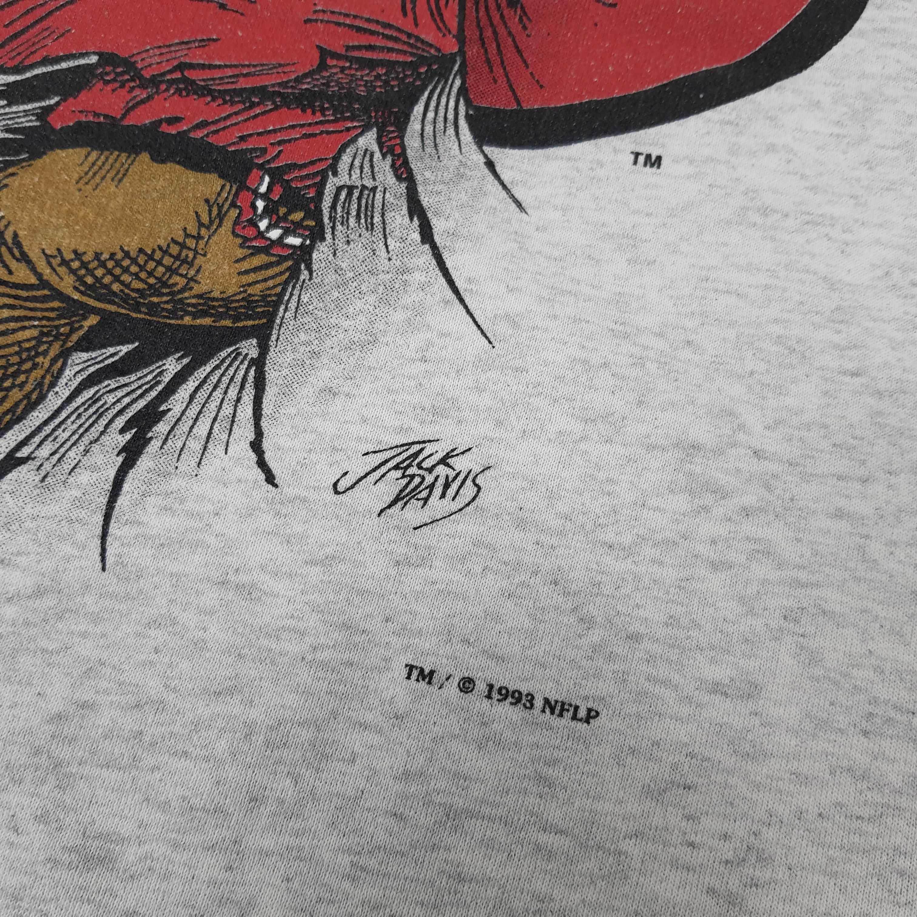 Nutmeg Vintage Nutmeg San Francisco 49ers Jack Davis C261N7 Size US M / EU 48-50 / 2 - 6 Thumbnail