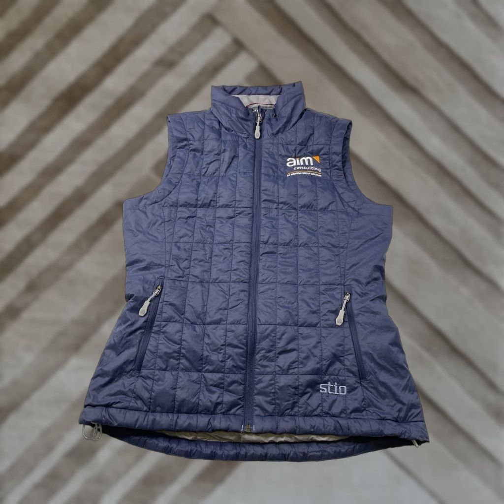 Vintage **Stio Azura Insulated Blue Women's Puffer Vest Medium** User: Stio Azura Insulated Blue Women's Puffer Vest Medium Size M / US 6-8 / IT 42-44 - 1 Thumbnail