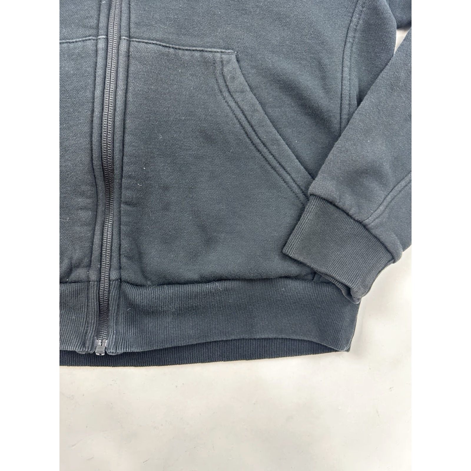 Adidas ADIDAS Hoodie Womens Small Black Full Zip Activewear Sweatshirt Size S / US 4 / IT 40 - 2 Thumbnail