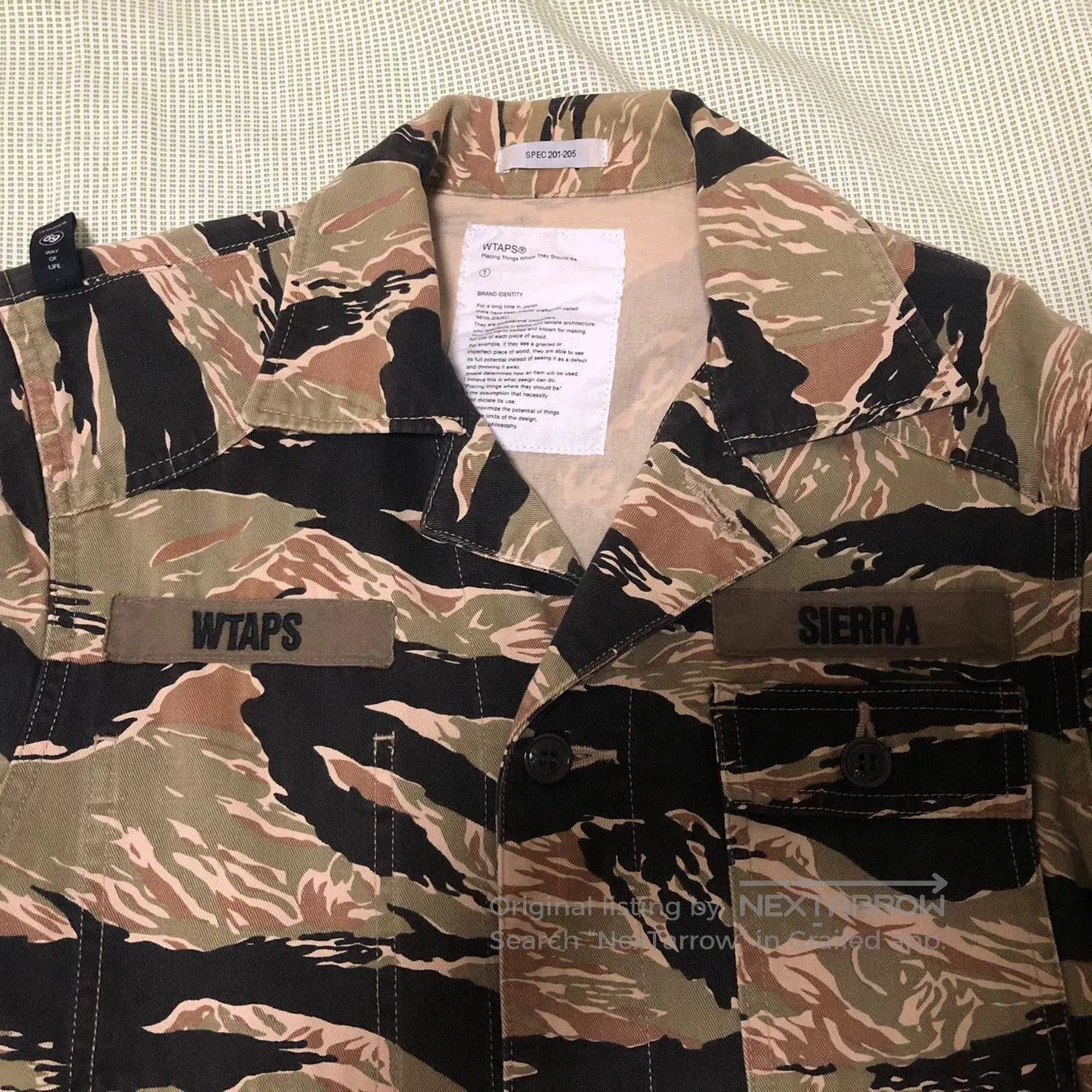 Wtaps wtaps tiger stripe jacket in size S. Size US S / EU 44-46 / 1 - 3 Thumbnail