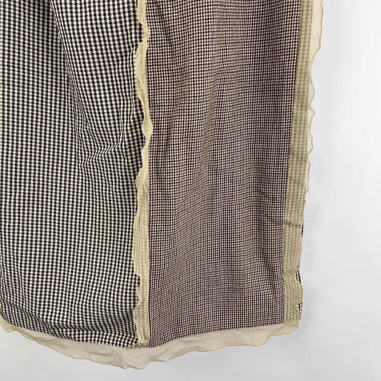 Fendi Fendi Three-Dimensional Lace Trim Plaid Skirt K12 Size 26" / US 2 / IT 38 - 6 Thumbnail