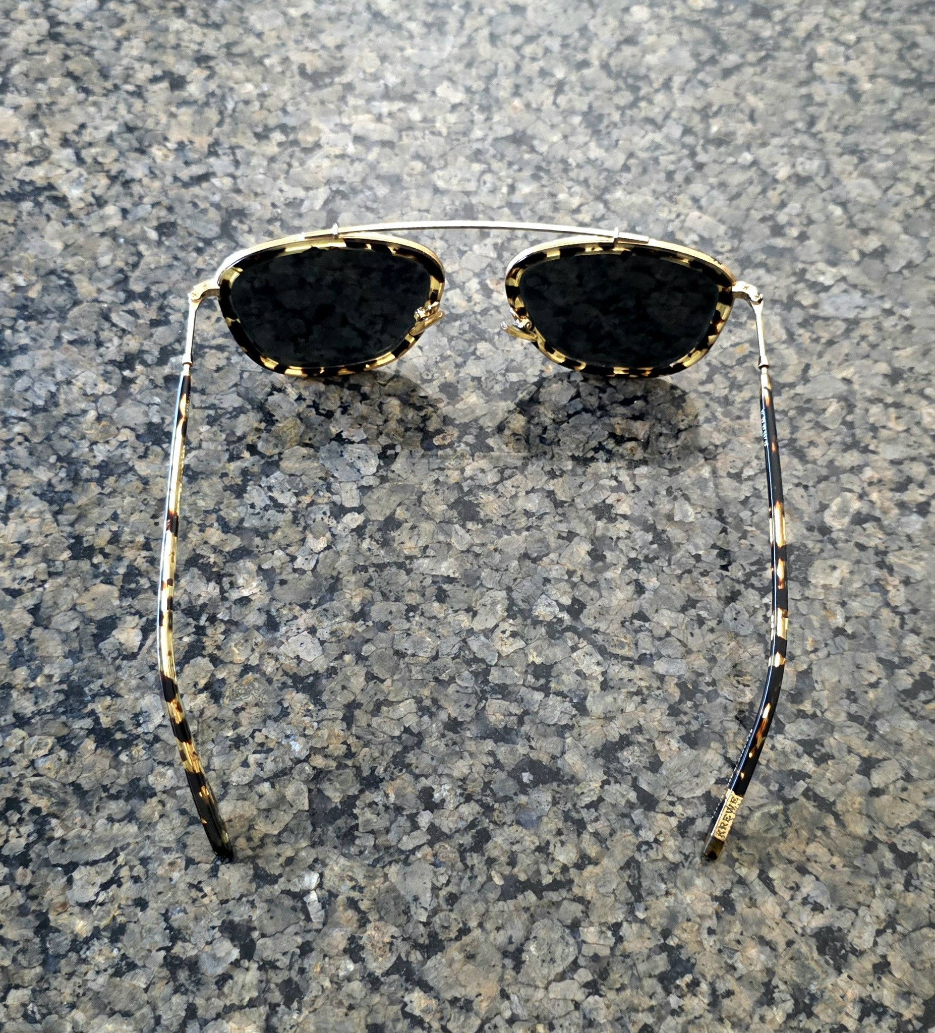 Krewe Krewe huey sunglasses Polar 53-20 Tortoise Adult Size ONE SIZE - 4 Thumbnail