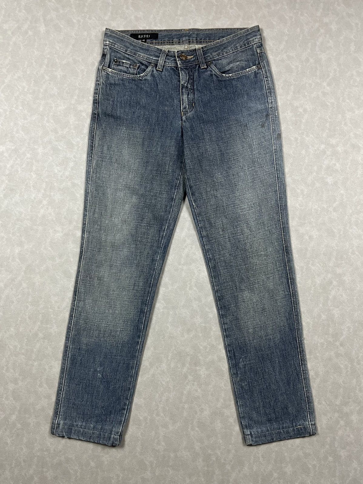 Gucci 90s Gucci denim pants Size 27" / US 4 / IT 40 - 3 Thumbnail