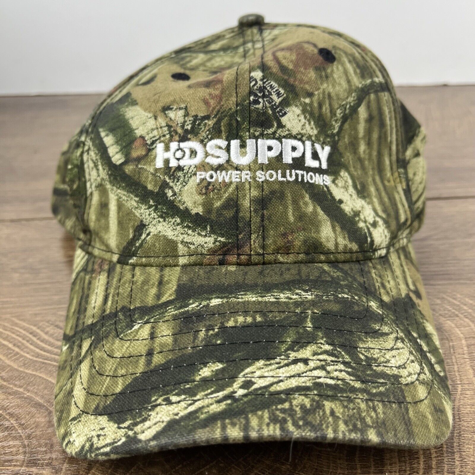 Other HD Supply Hat Power Solutions Hat Green Camo Cap Adjustable Size ONE SIZE - 4 Thumbnail