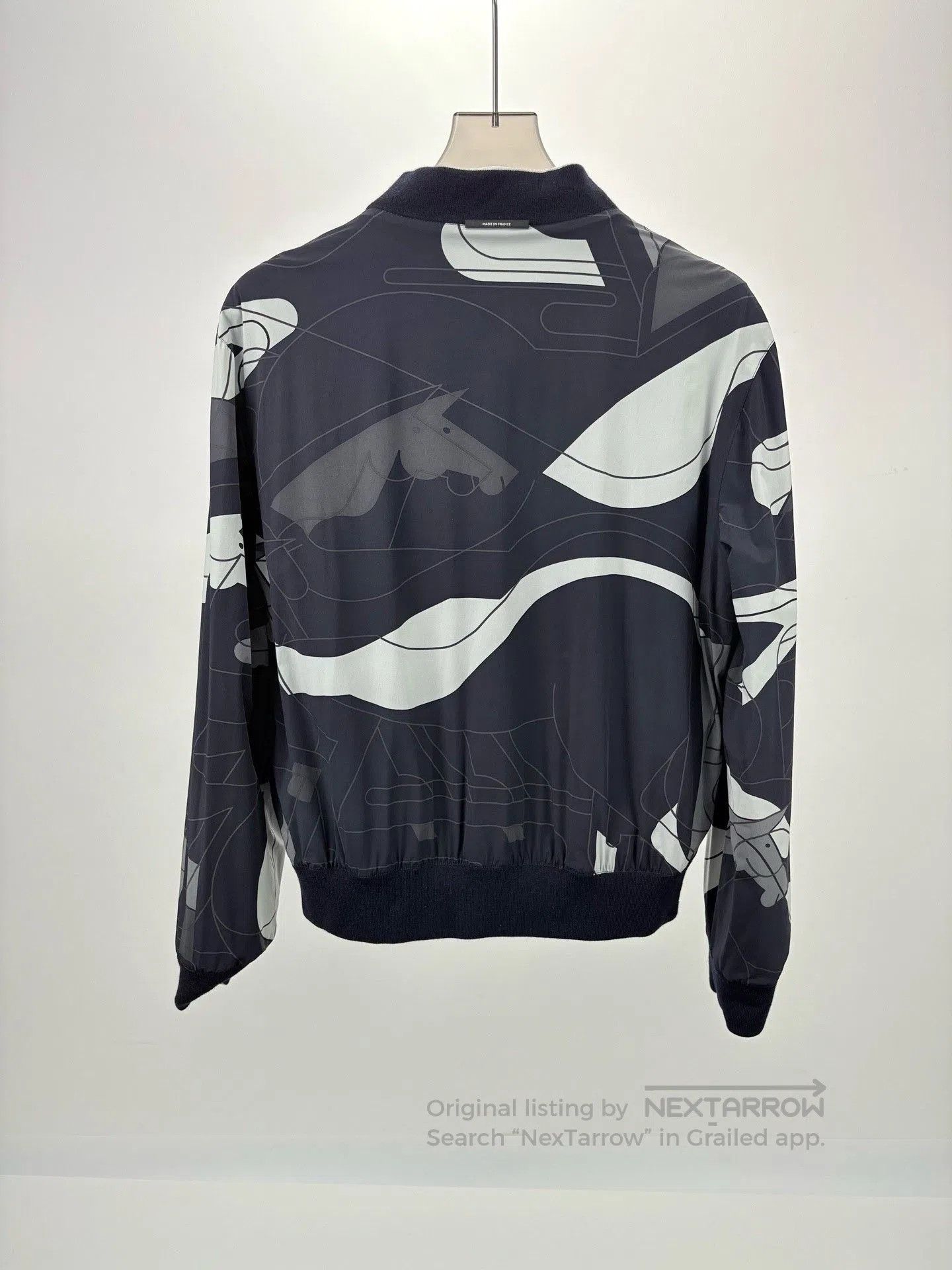 Hermes HERMES Elephant Gray Reversible Jacket. Size US M / EU 48-50 / 2 - 2 Thumbnail