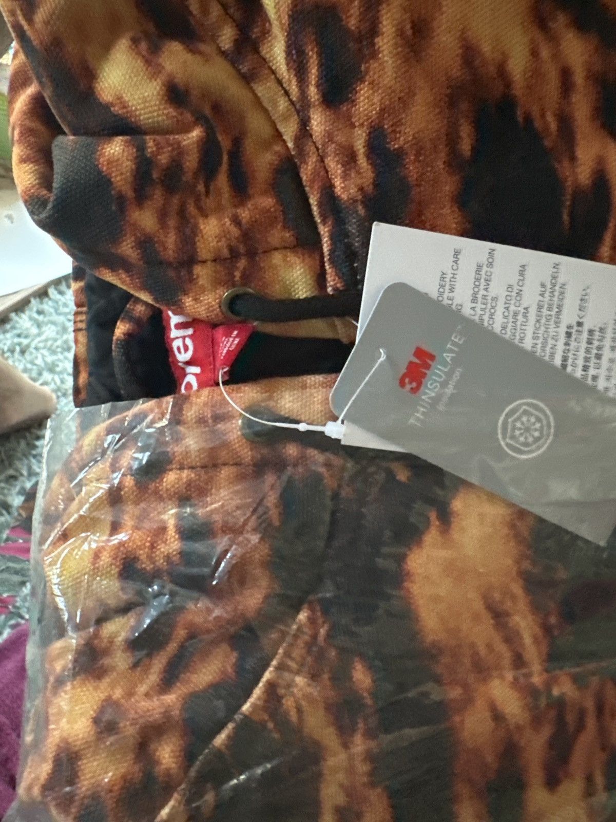 Supreme supreme AOI embroidered flames work jacket Size US L / EU 52-54 / 3 - 4 Thumbnail