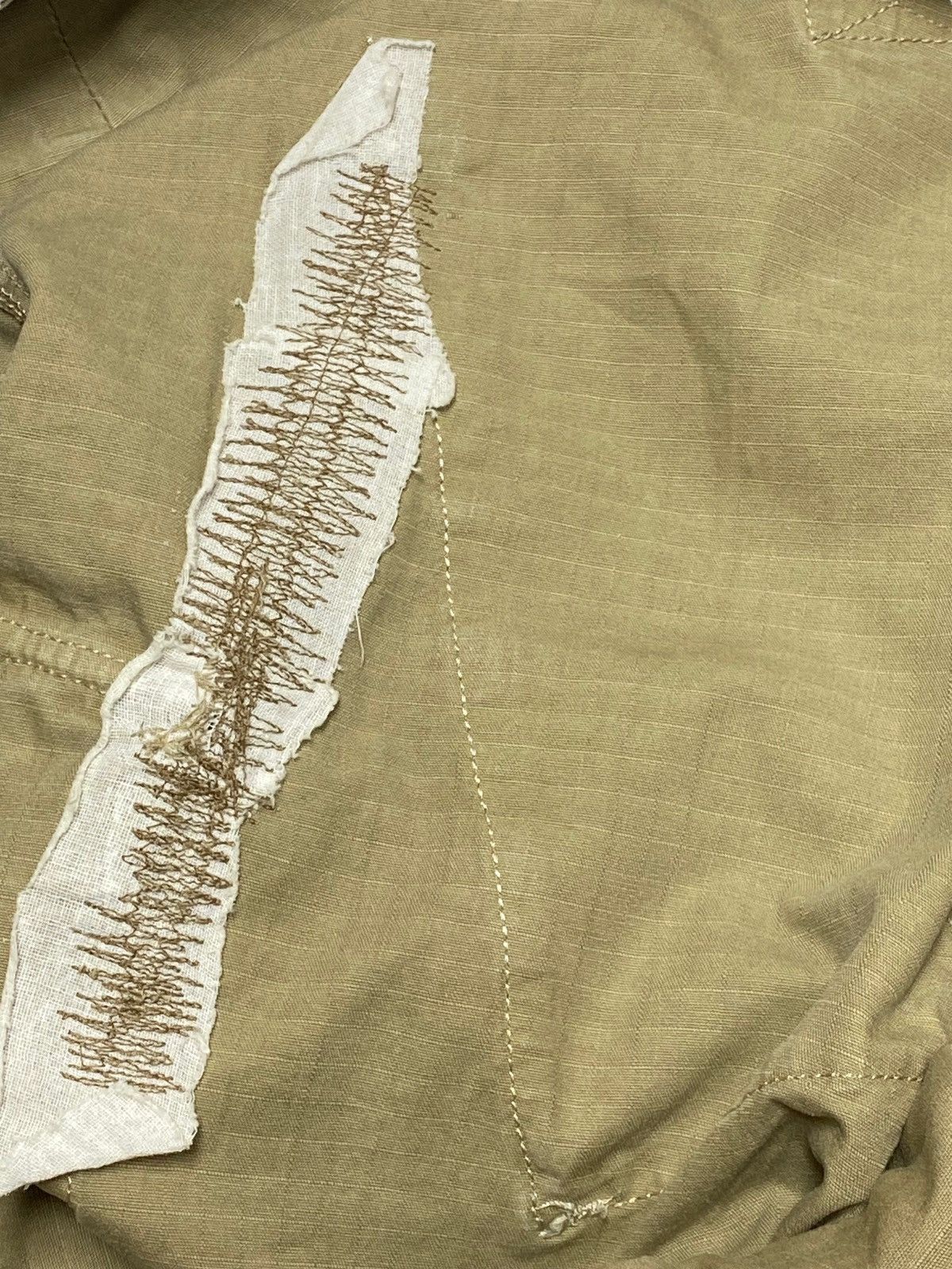 Vintage Vintage SOD MARINES Cargo Pants Sand Ripstop Fabric Size US 44 / EU 60 - 14 Thumbnail