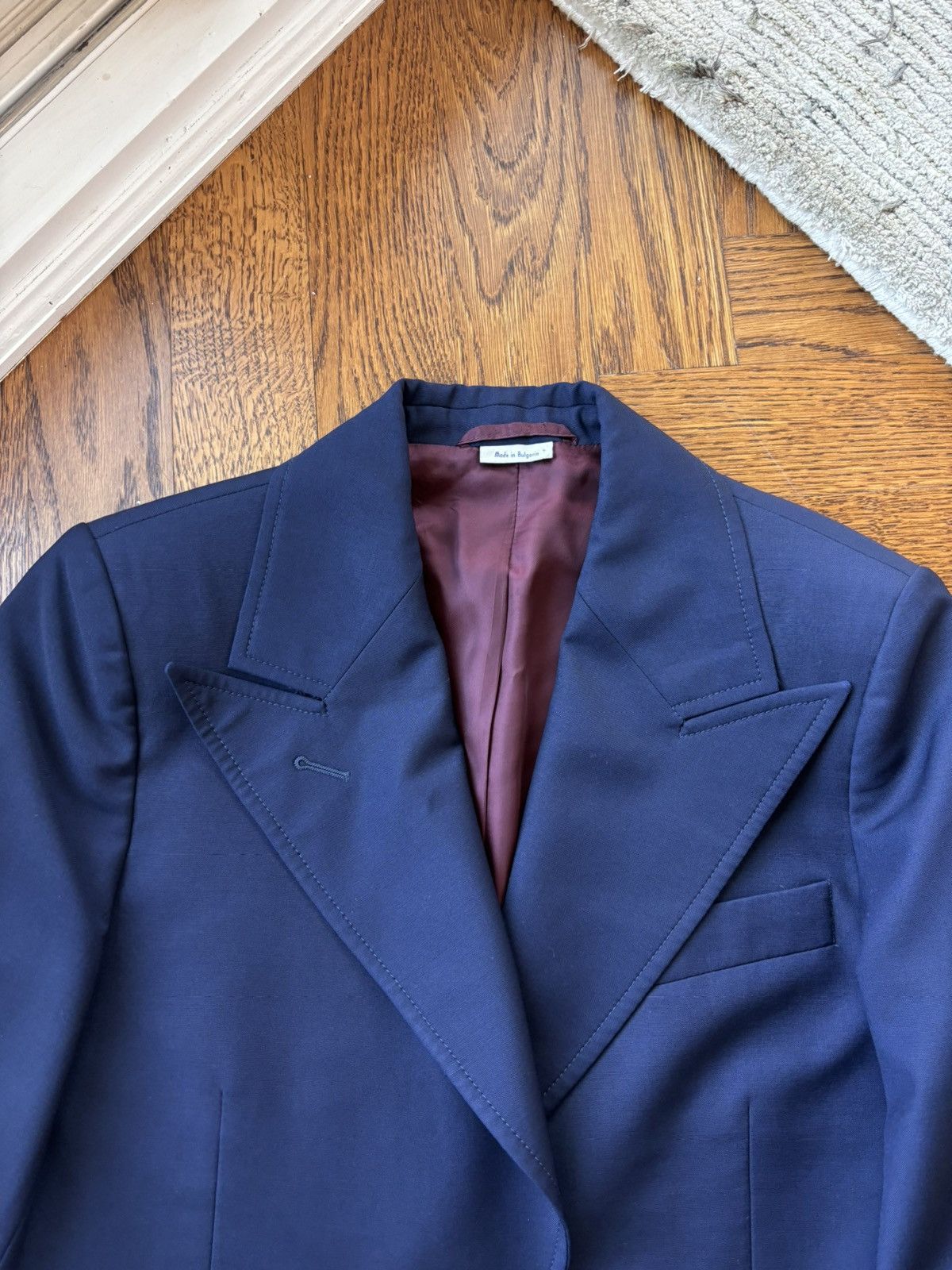 Designer × Gucci Gucci Store Employee Jacket Gucci Blazer Lapel Wool Mohair Size M / US 6-8 / IT 42-44 - 2 Thumbnail
