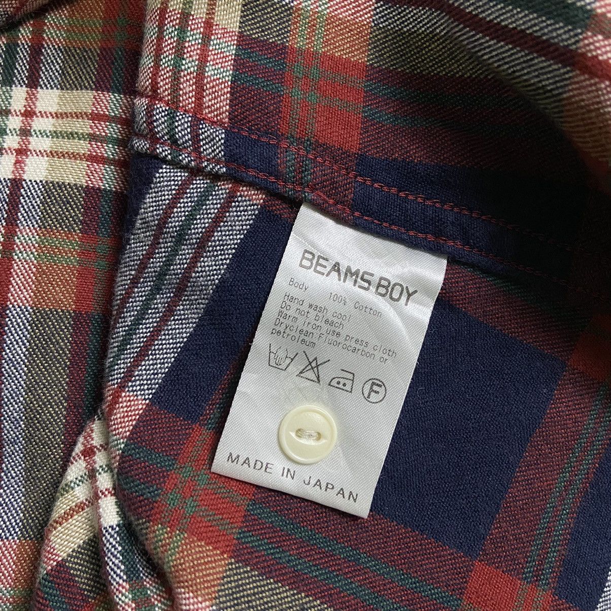 Beams Plus 2000s Beams Boy Flannel Tunic Size US S / EU 44-46 / 1 - 5 Thumbnail
