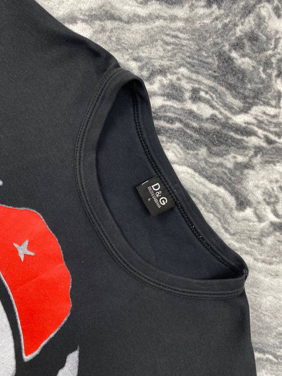 Dolce & Gabbana Dolce & Gabbana Che Guevara Big Logo Men Size L Black Size US L / EU 52-54 / 3 - 5 Thumbnail