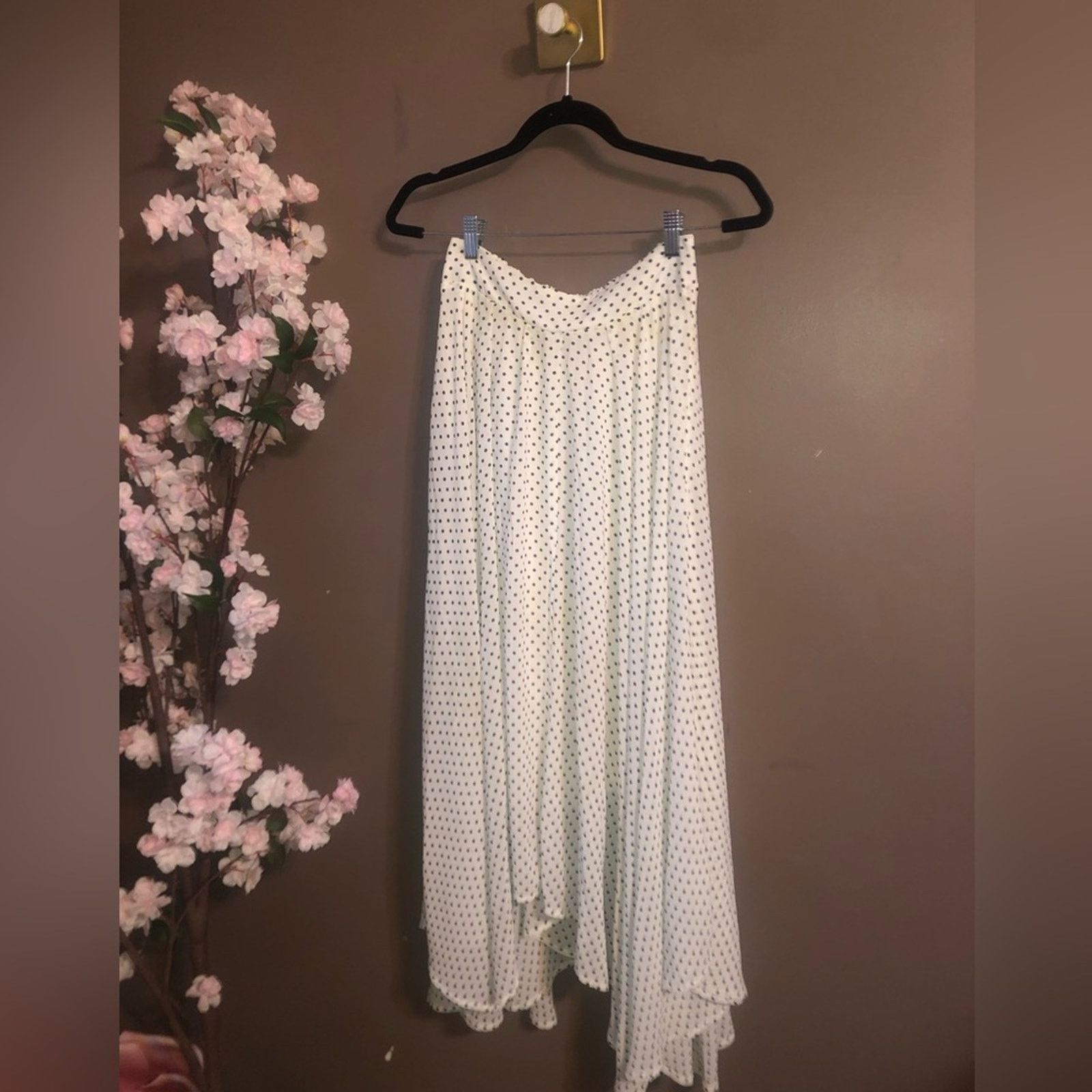Unknown London Flowey Polka dot skirt long from Premise Size 27" / US 4 / IT 40 - 1 Thumbnail
